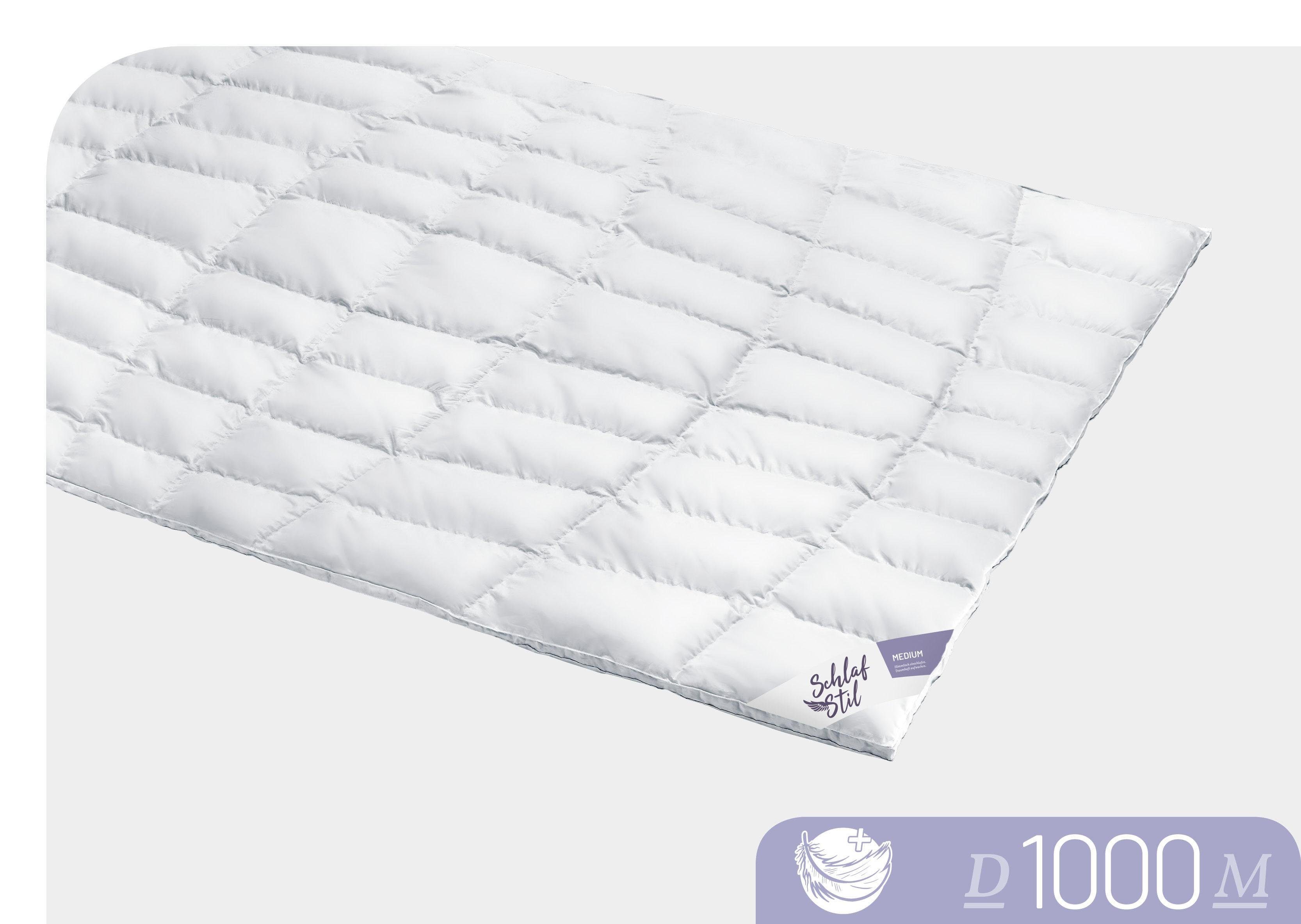 Schlafstil Donzen dekbed D1000 Hoogste lichtheid Extrawarm