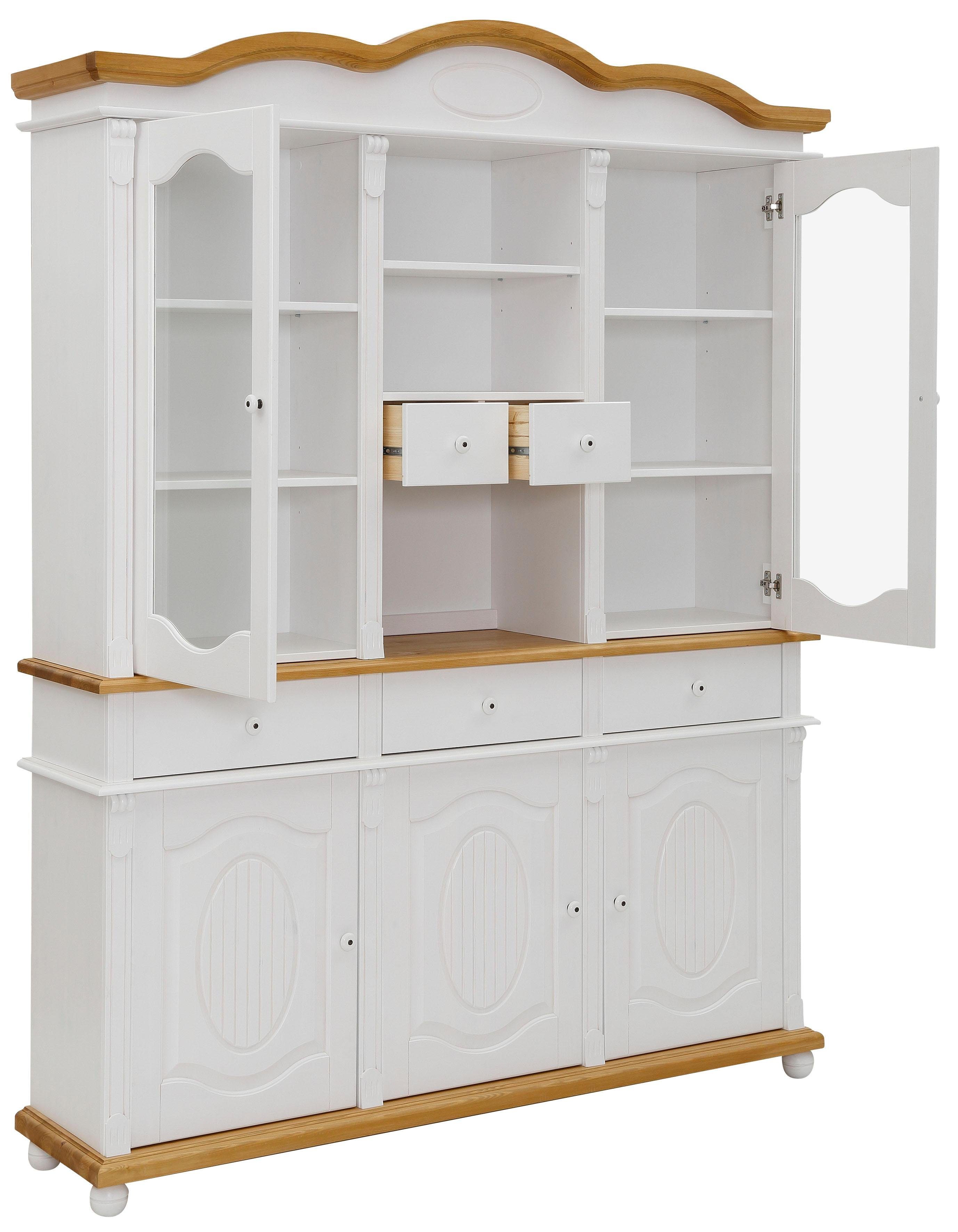 Home affaire Opzetkast Bavaria Breedte 165 cm, van massief grenen, FSC®