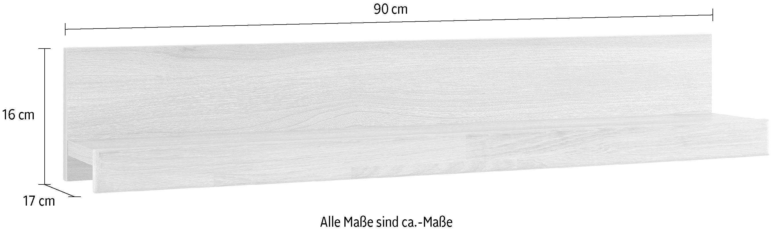 Home affaire Wandplank Silkeborg Breedte 90-130 cm