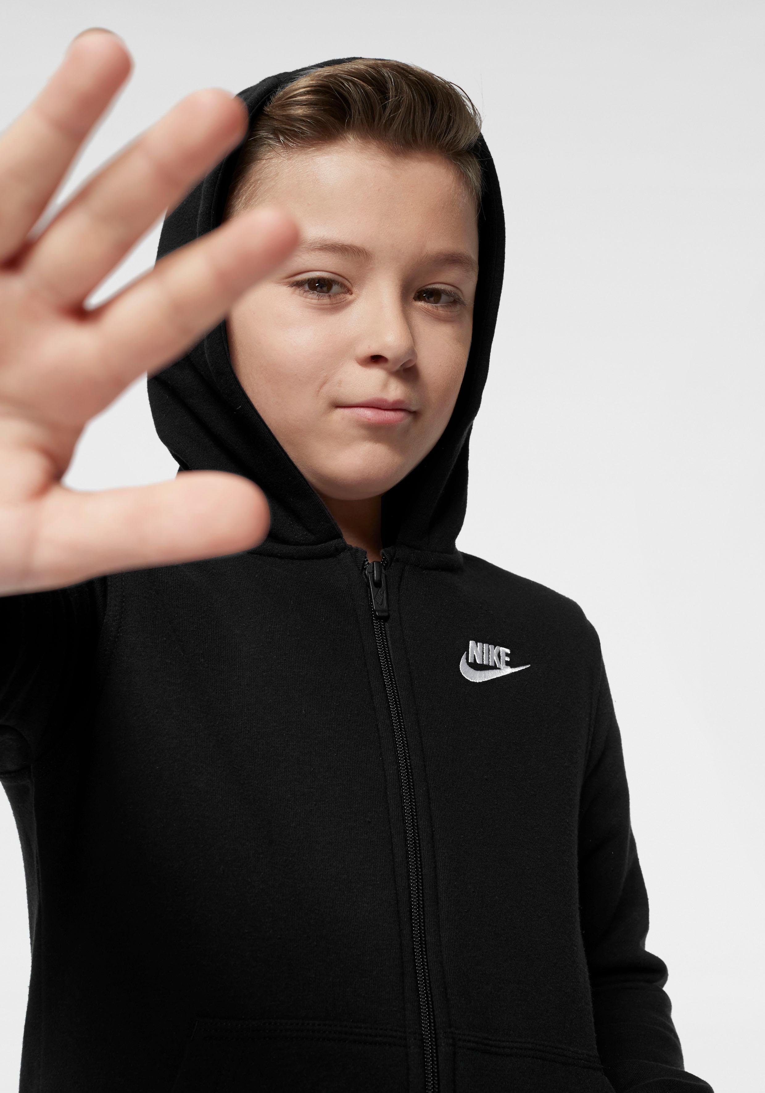Nike Sportswear Capuchonsweatvest NSW HOODIE FZ CLUB - voor kinderen
