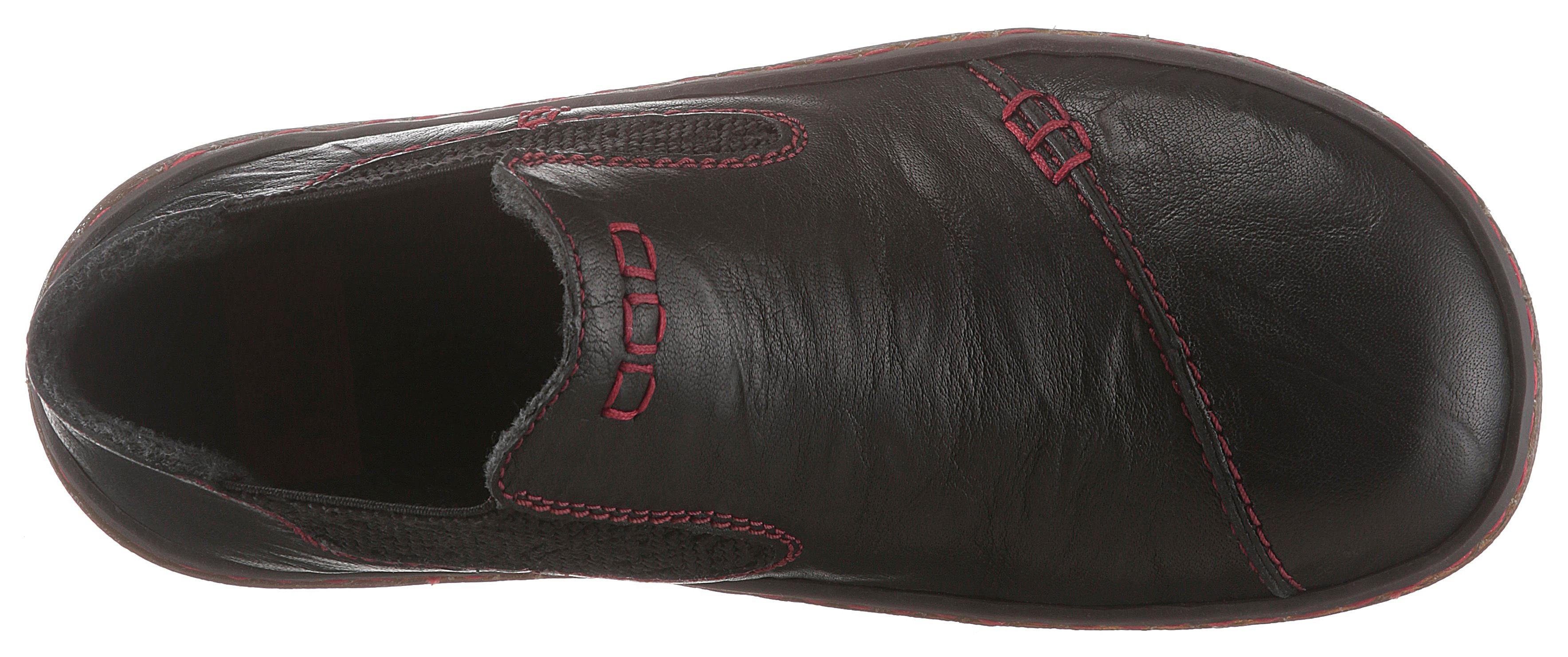 Rieker Chelsea-boots , ankle boot, laarzen, instapschoen met gedessineerde stretch inzet