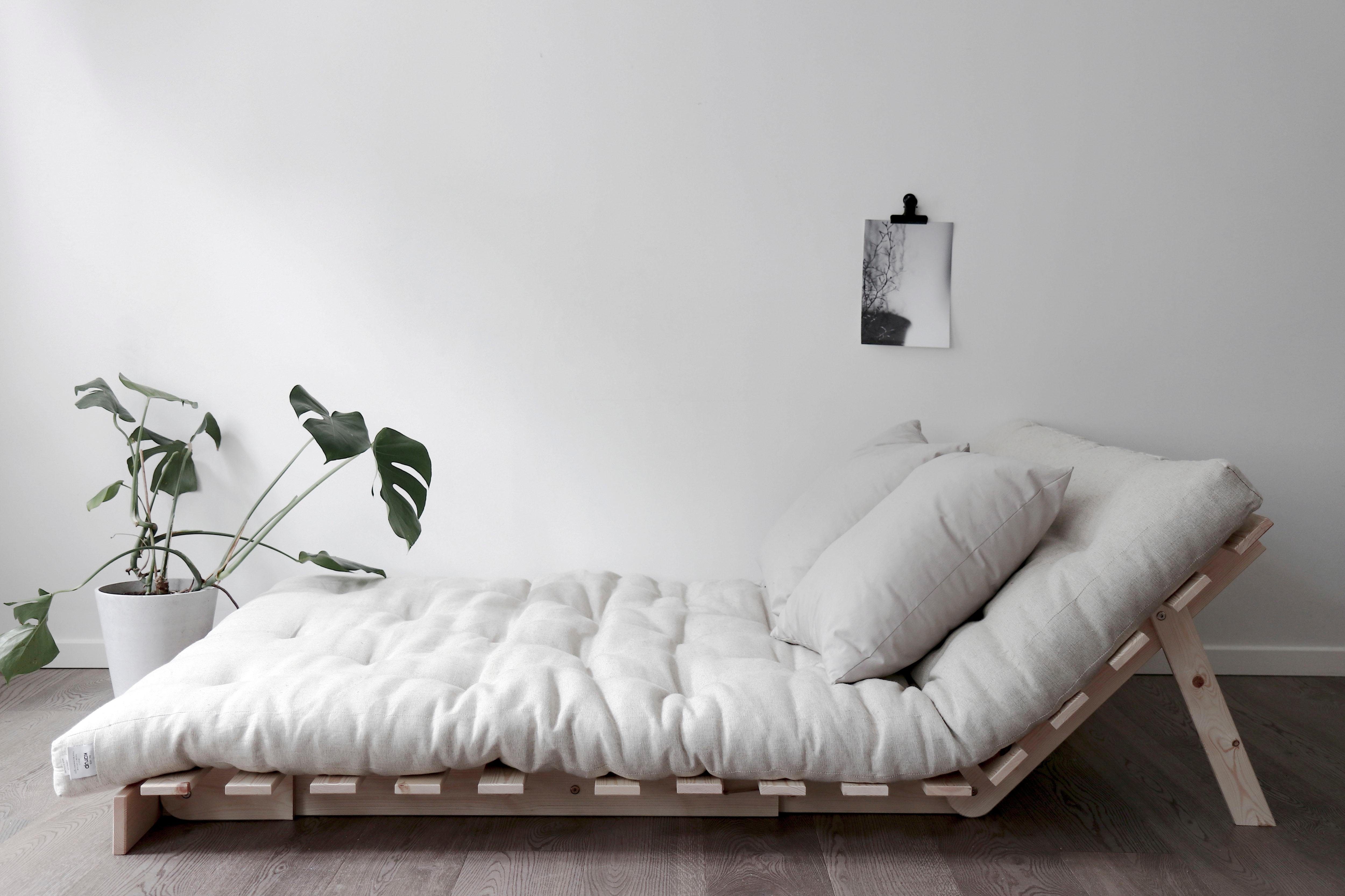 Karup Slaapbank Daybed Roots Slaapbank – ??Gastenbed & Bank van FSC®-Grenen Ligoppervlak 90/140/160 x200 cm, FSC® gecertificeerd grenenhout