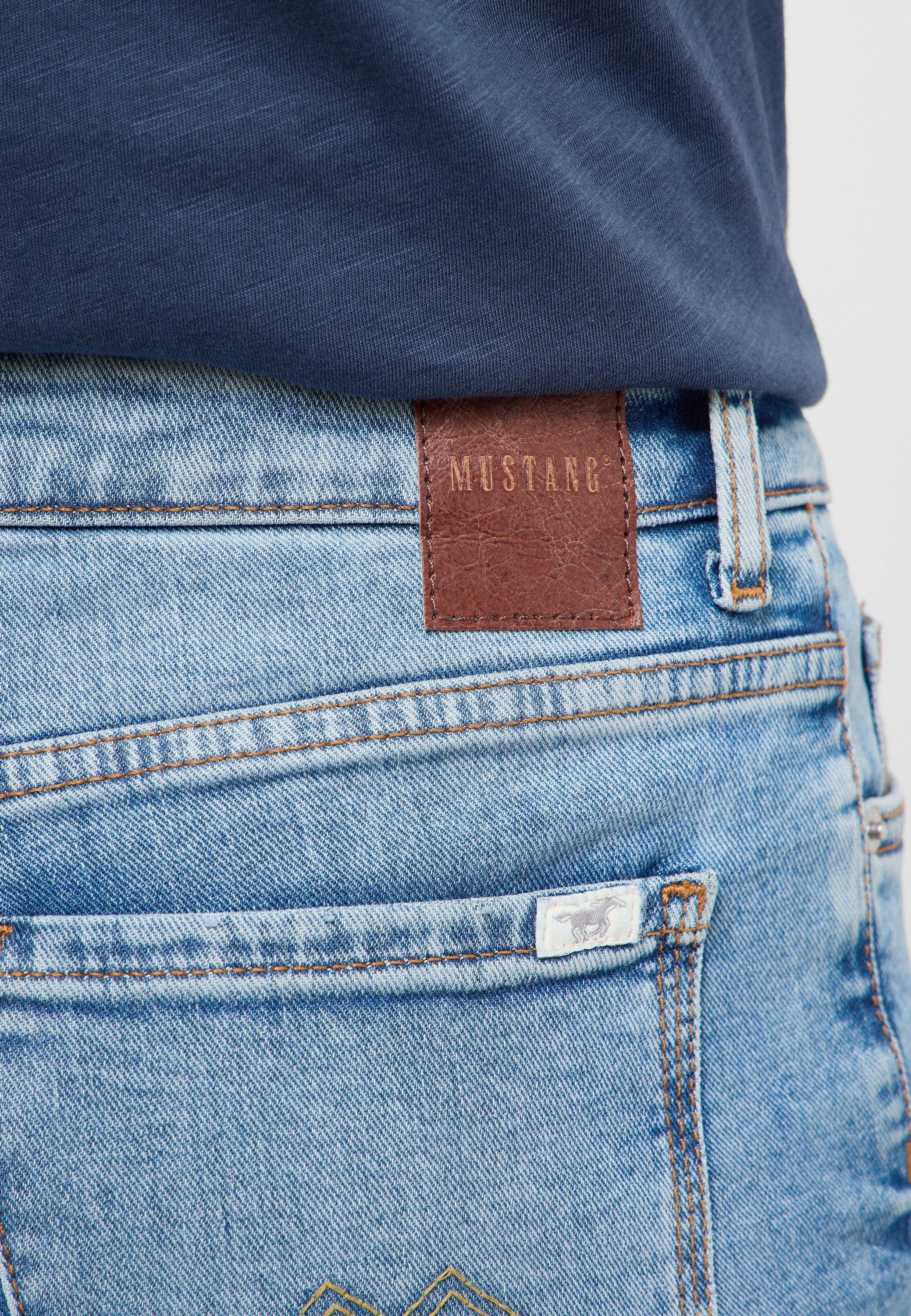 MUSTANG Straight jeans Dames stijl Crosby relaxed recht