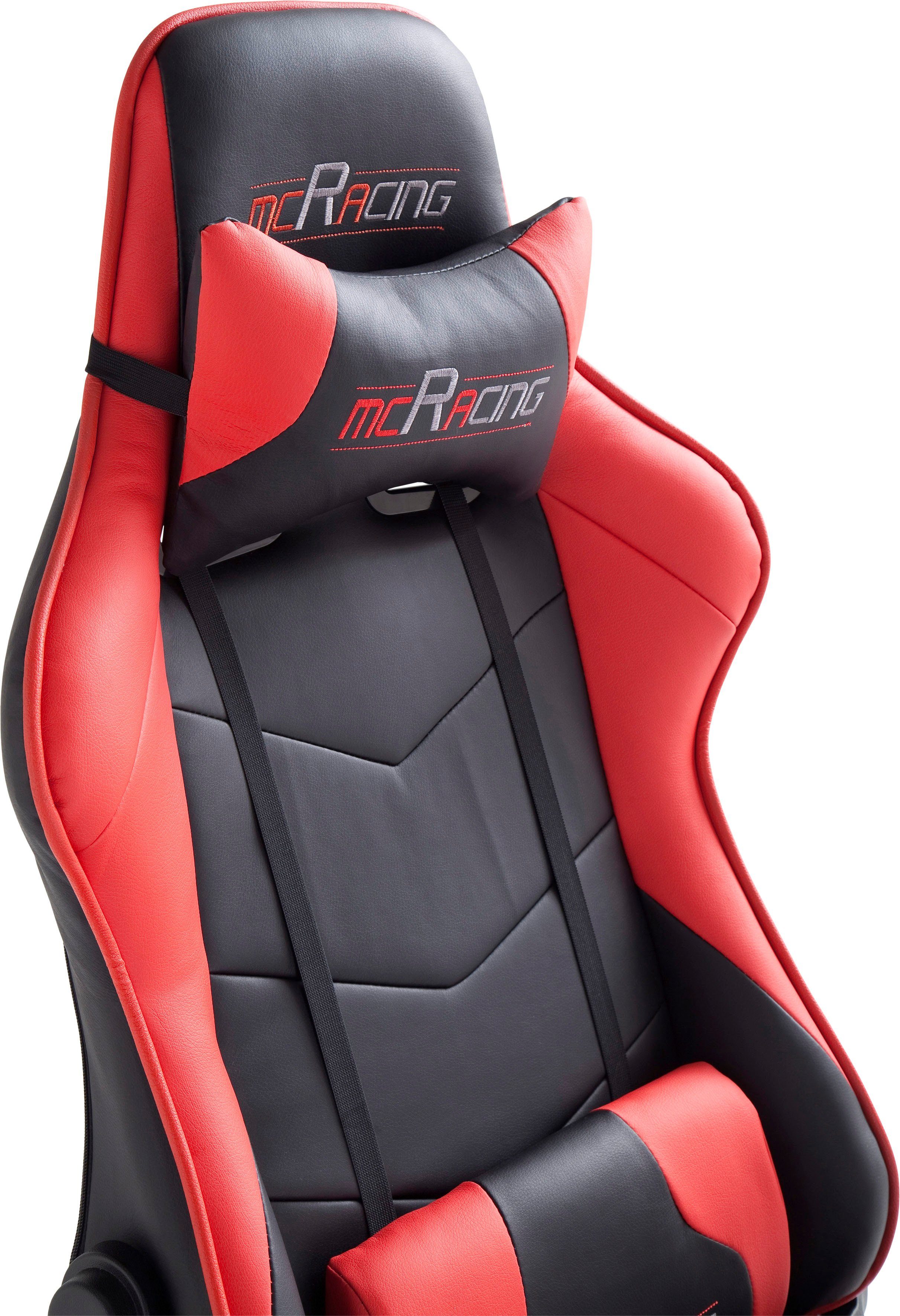 MCA furniture Gamingstoel MC Racing gaming stoel (1 stuk)