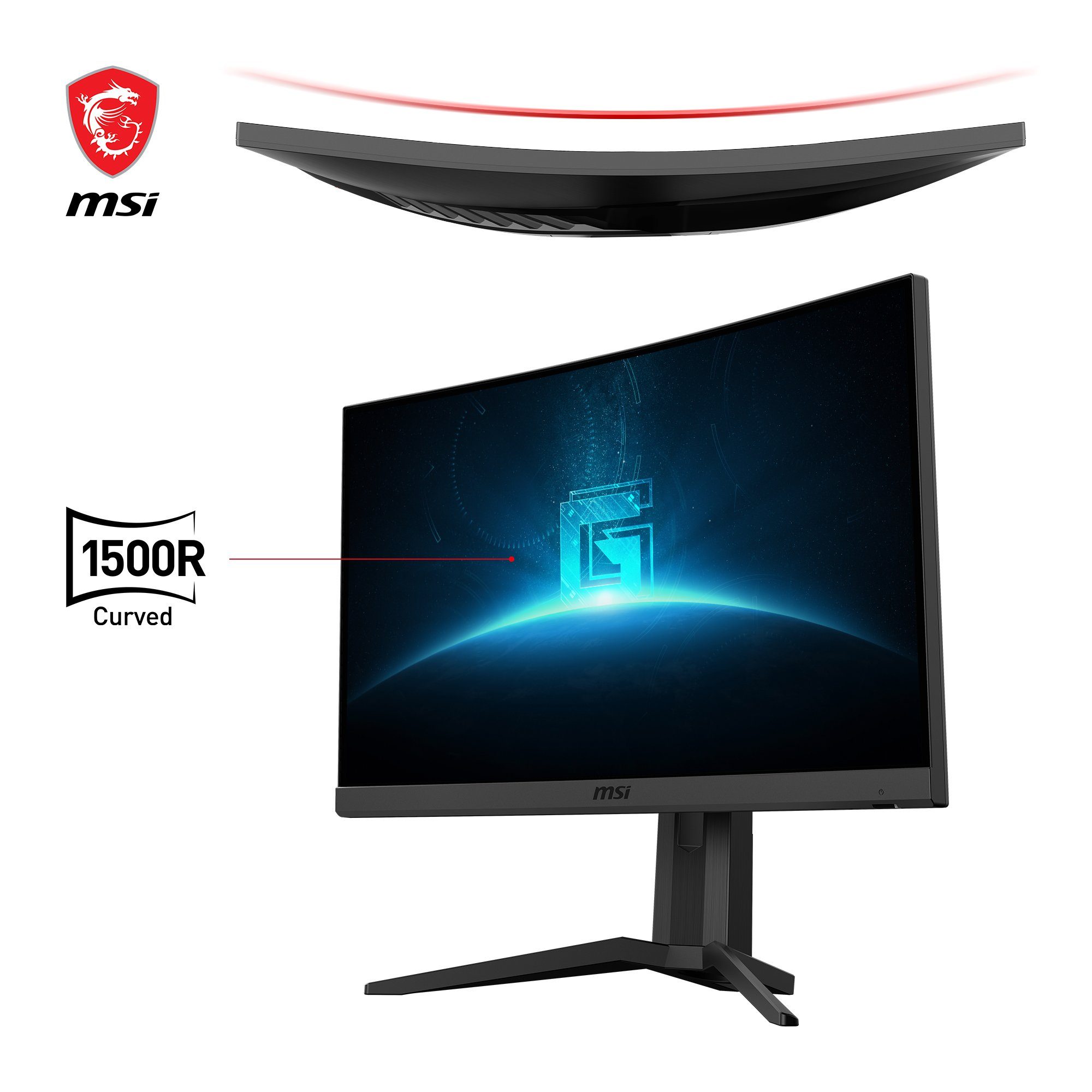 MSI Curved-gaming-ledscherm G24C6P E2, 59,9 cm / 24", Full HD