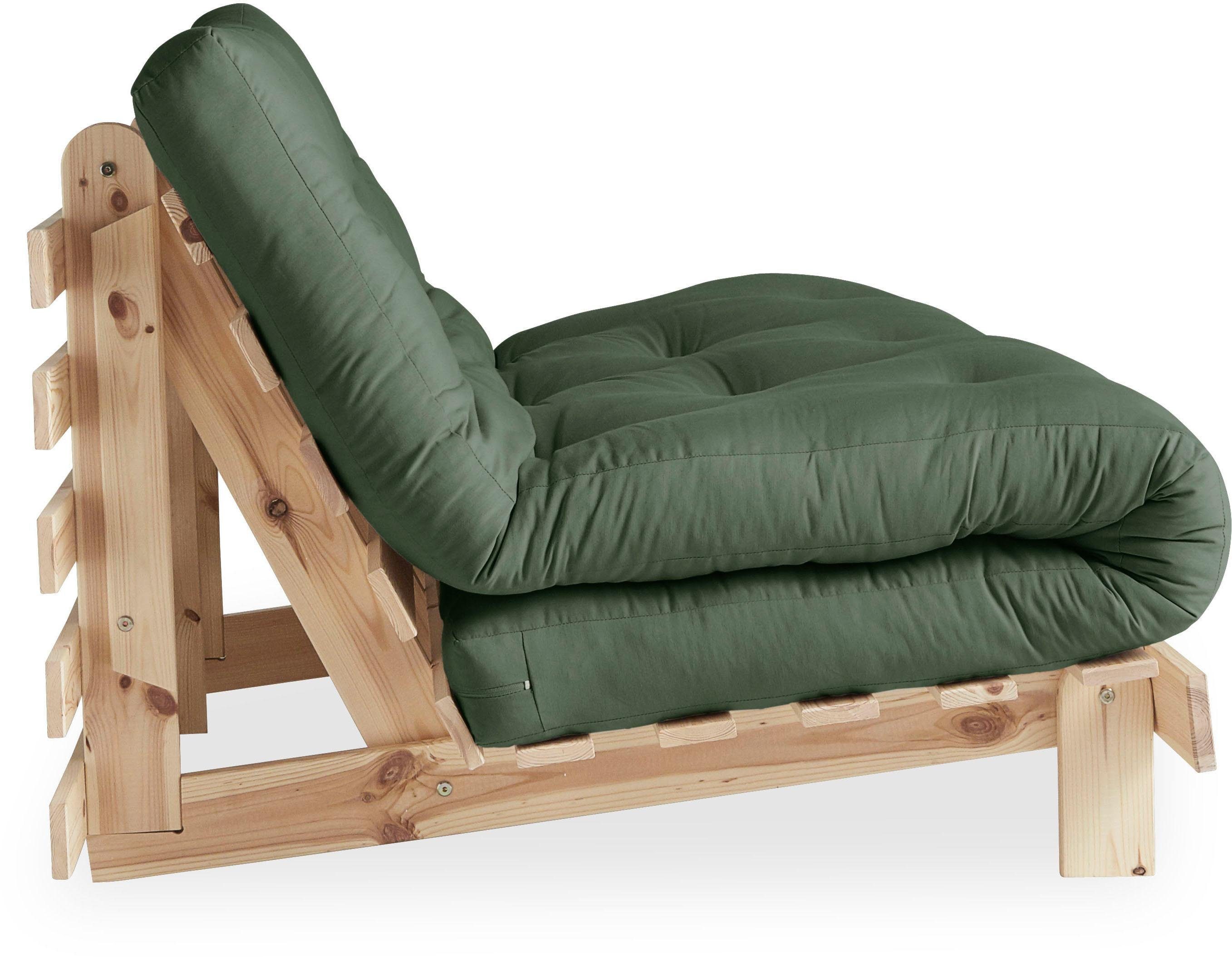 Karup Slaapbank Roots slaapbank, logeerbed, bank incl. futonmatras