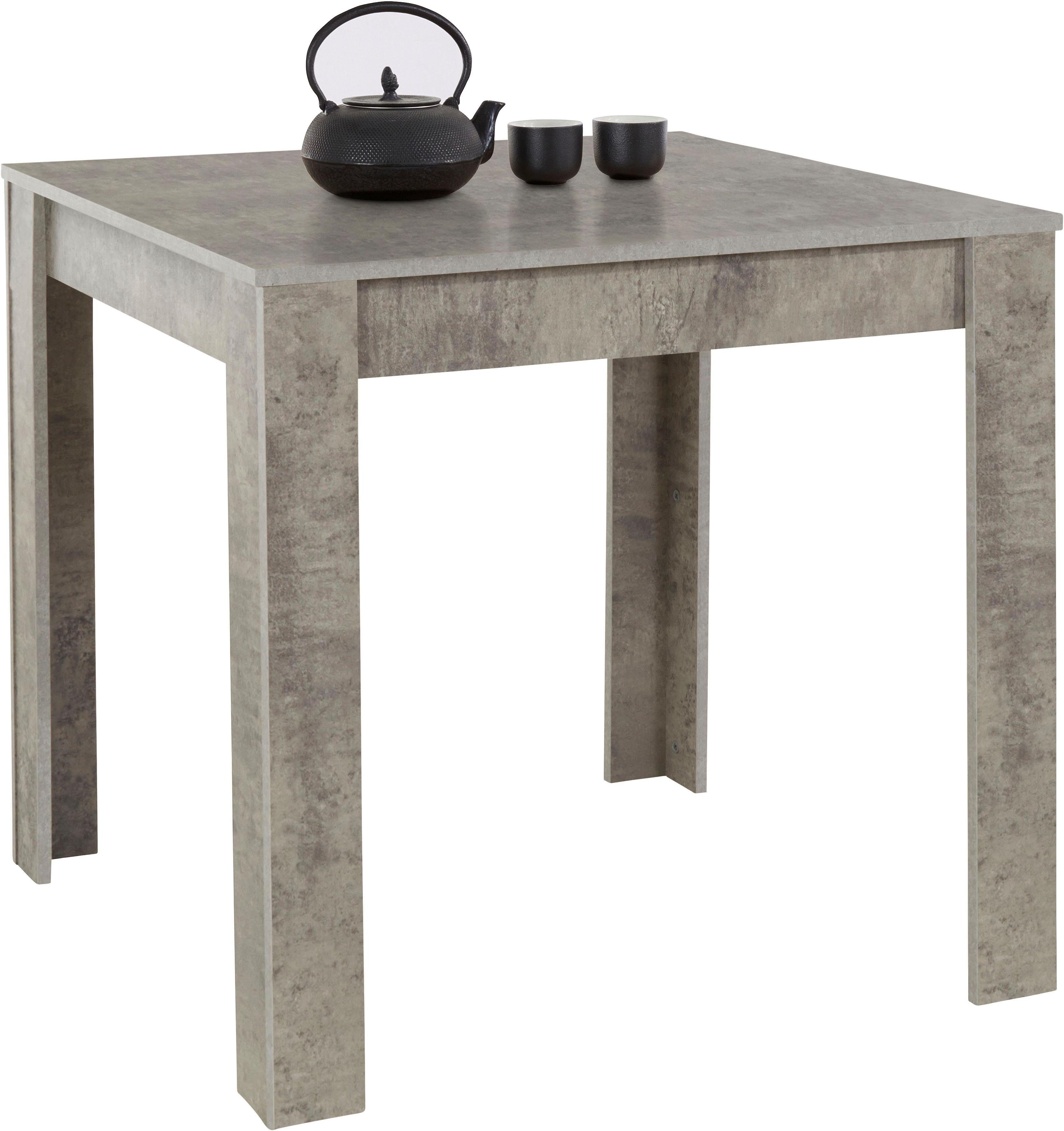 INOSIGN Eettafel Meigh, TOPSELLER! van houtmateriaal, breedte 80 cm