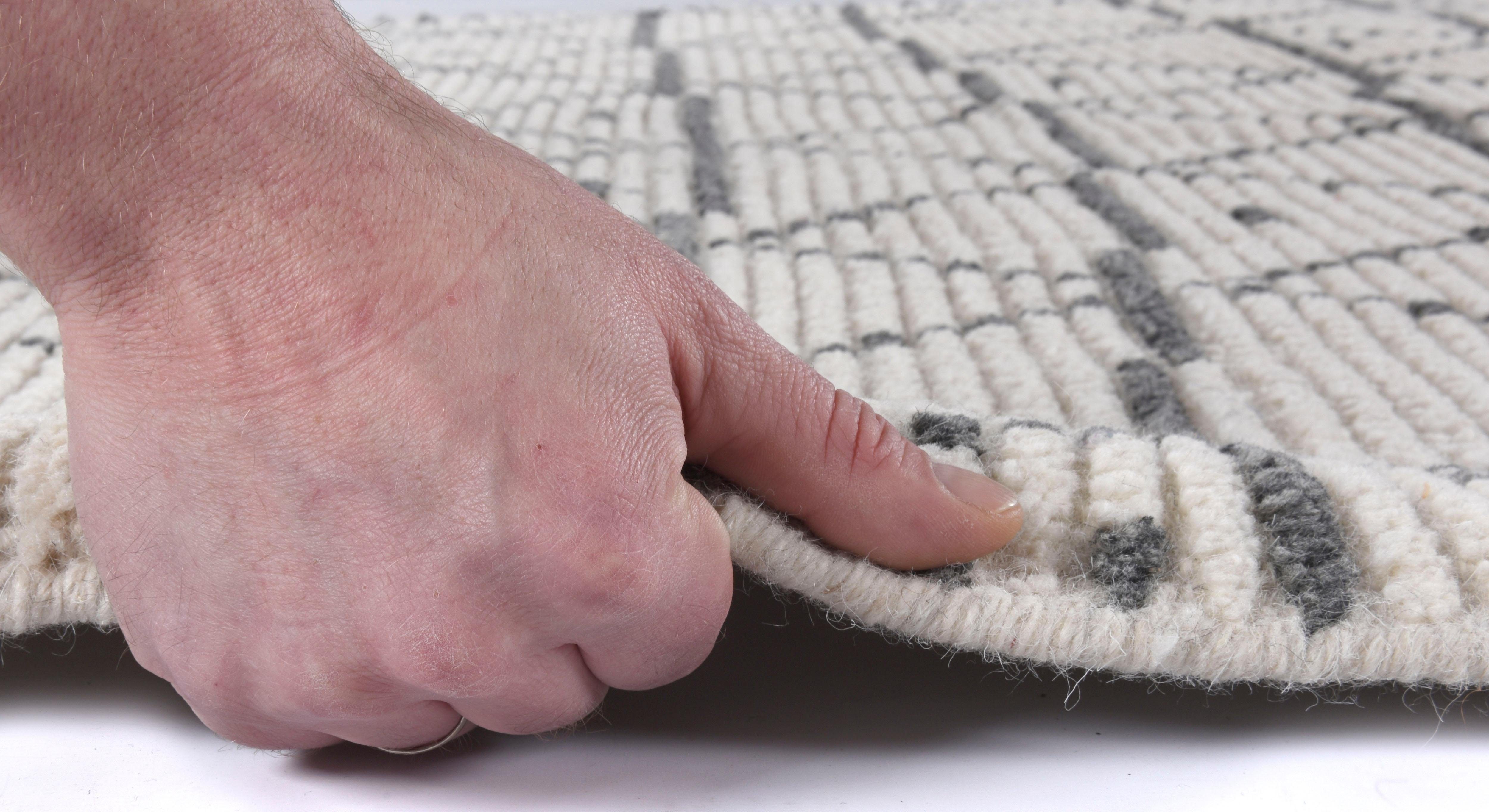 TOM TAILOR HOME Vloerkleed Nomad met de hand geweven, met franje, boho-stijl