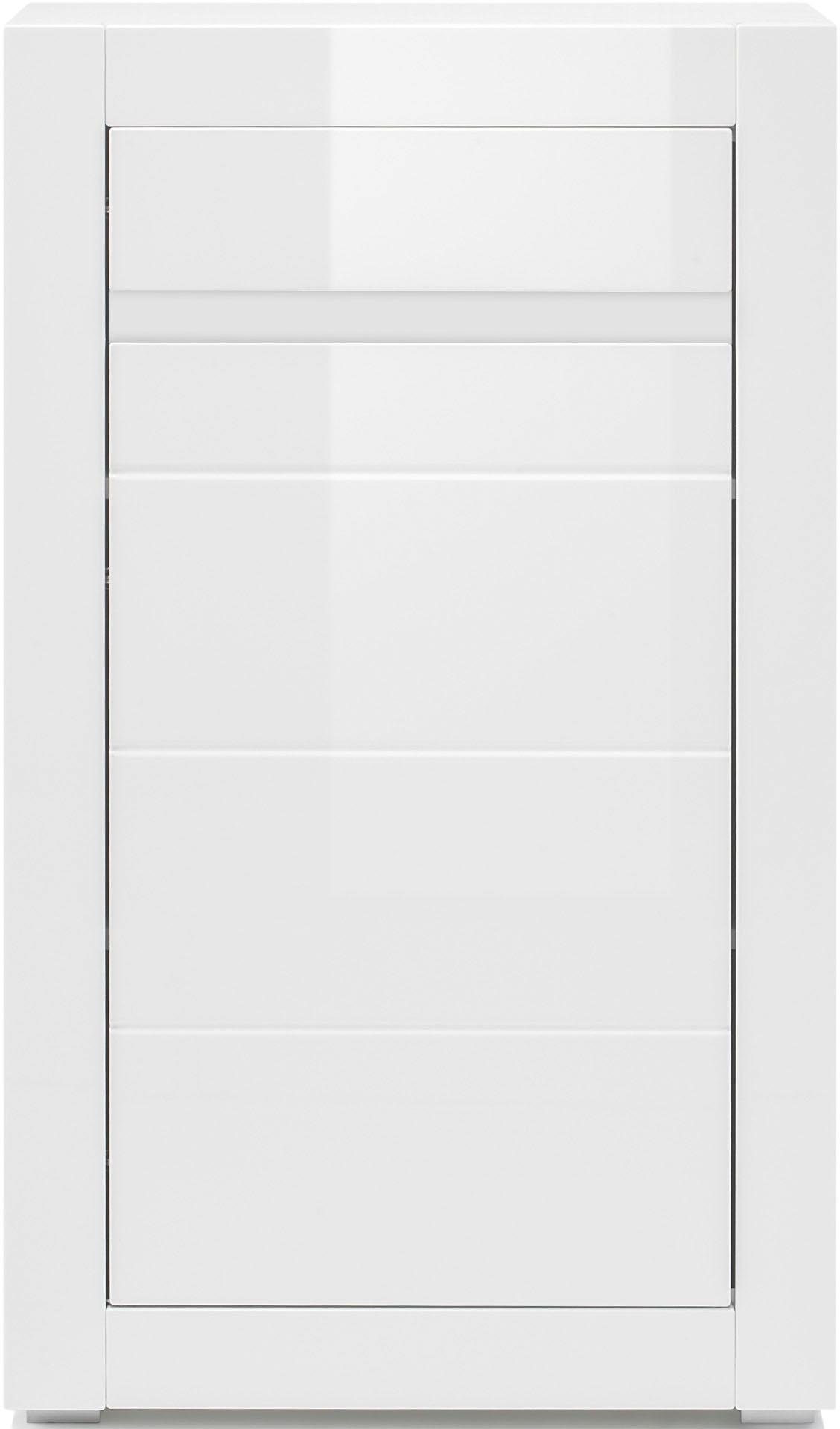 INOSIGN Kast Carat Breedte 66 cm, front in wit en betonlook inbegrepen