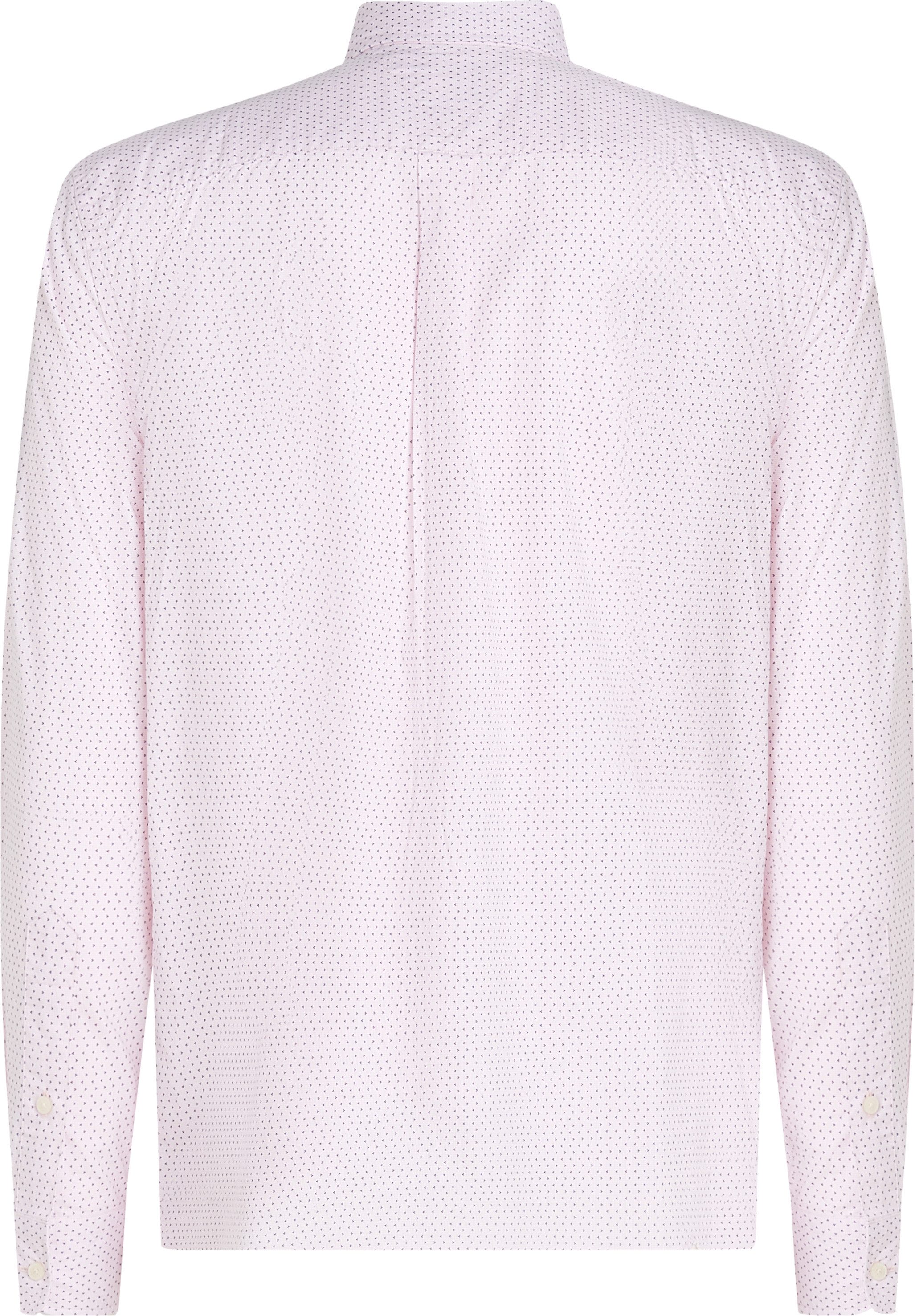 Tommy Hilfiger Overhemd met lange mouwen FLEX POPLIN MINI PRINT RF SHIRT