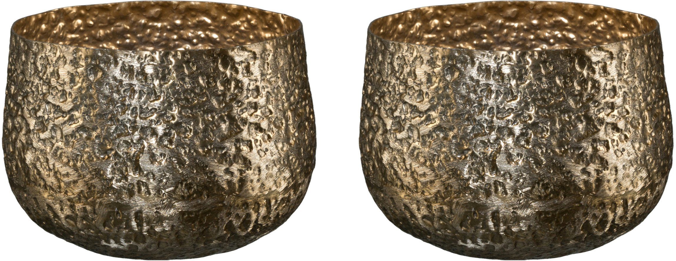 Creativ deco Decoratieve schaal Kerst versiering (2 stuks)