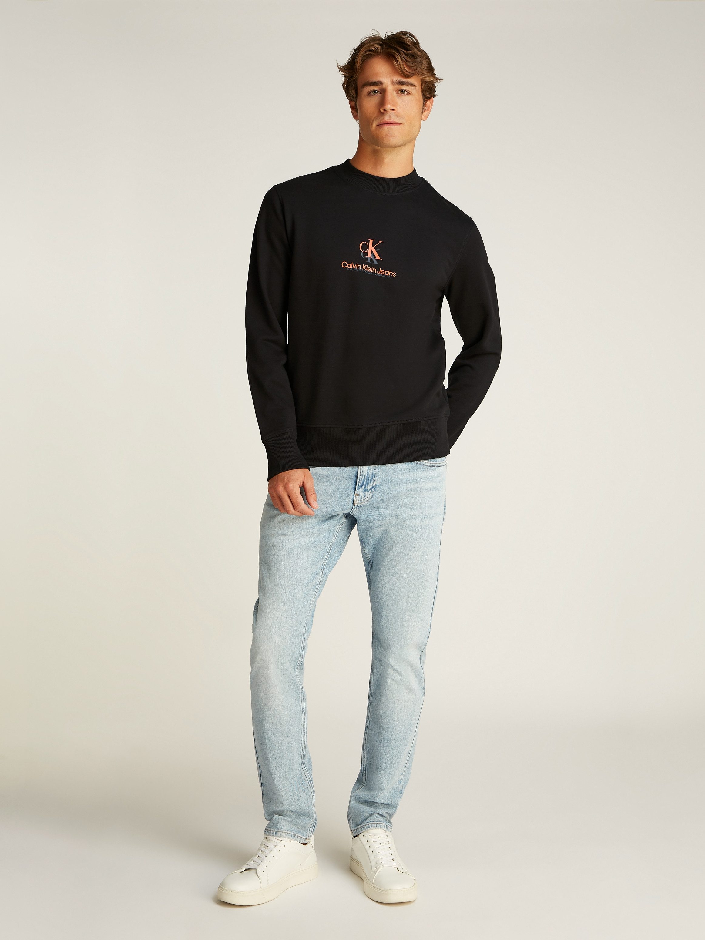 Calvin Klein Sweatshirt SHADOW LOGO CREW NECK