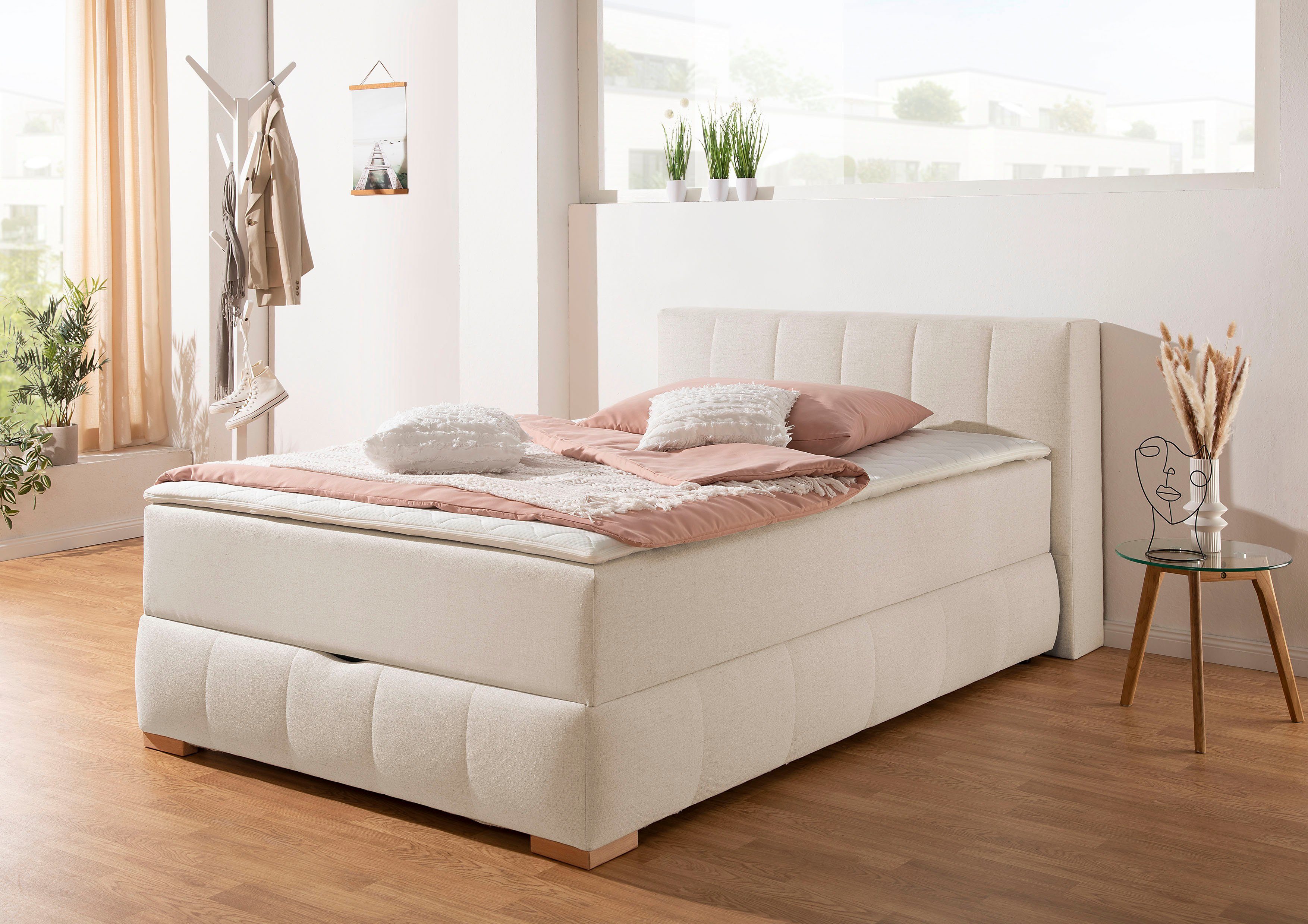 Guido Maria Kretschmer Home&Living Boxspring Chelles incl. matrastopper en bedlade