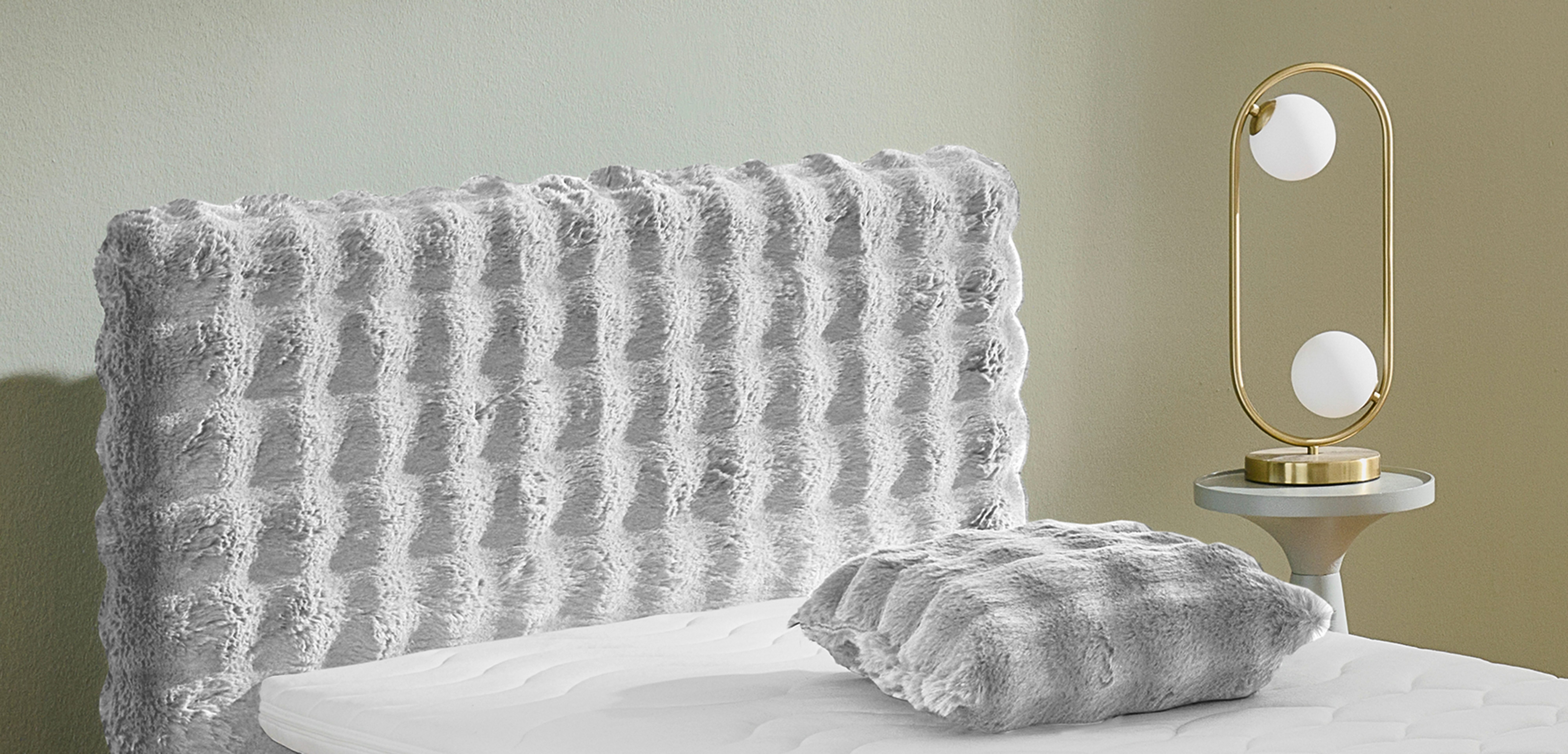 Westfalia Polsterbetten Boxspring Sendai Faux bont HIGHLIGHT, optioneel matrassen in H2,H3,H4