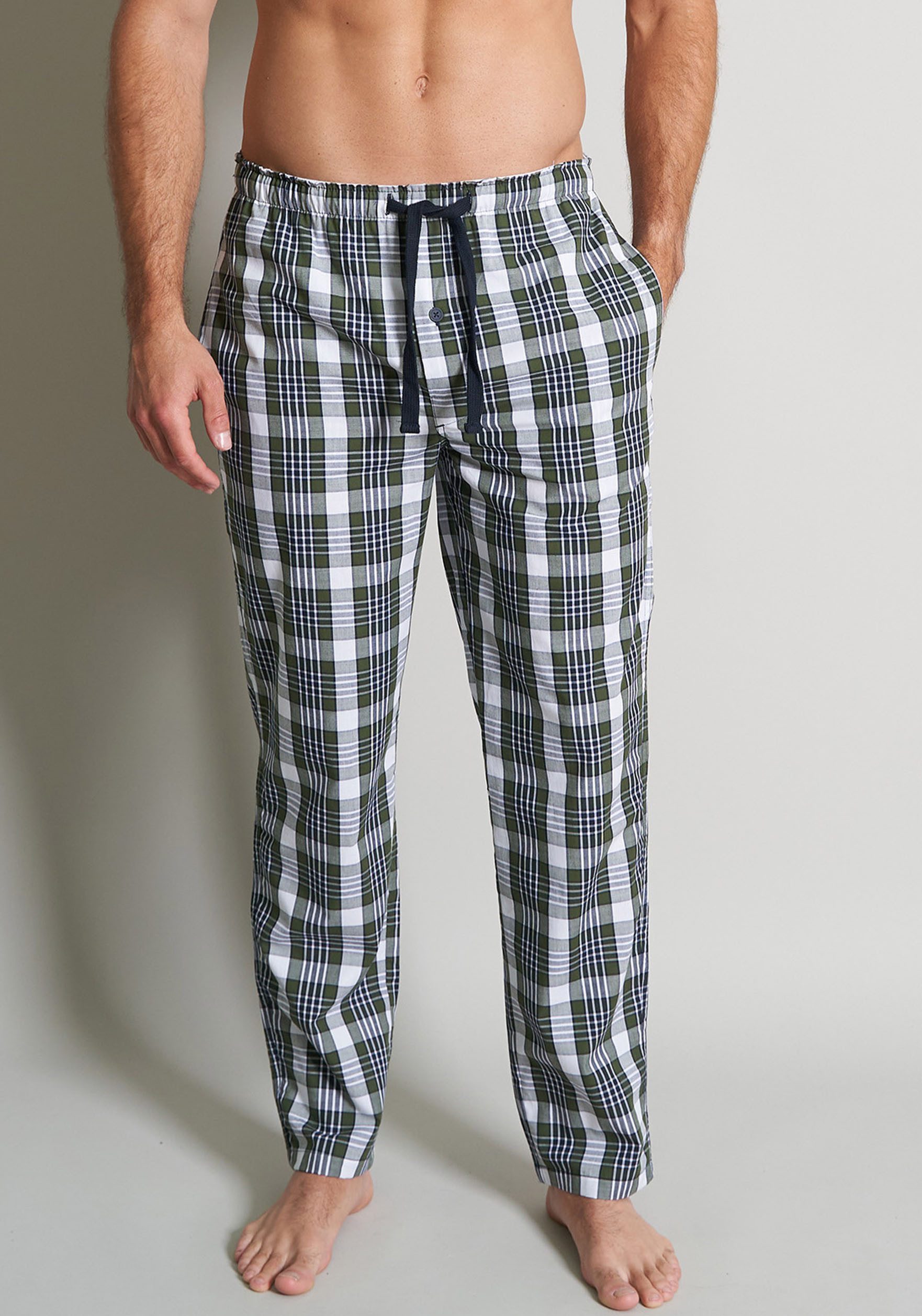 Tom Tailor Pyjamabroek Dakota met groot ruitdesign