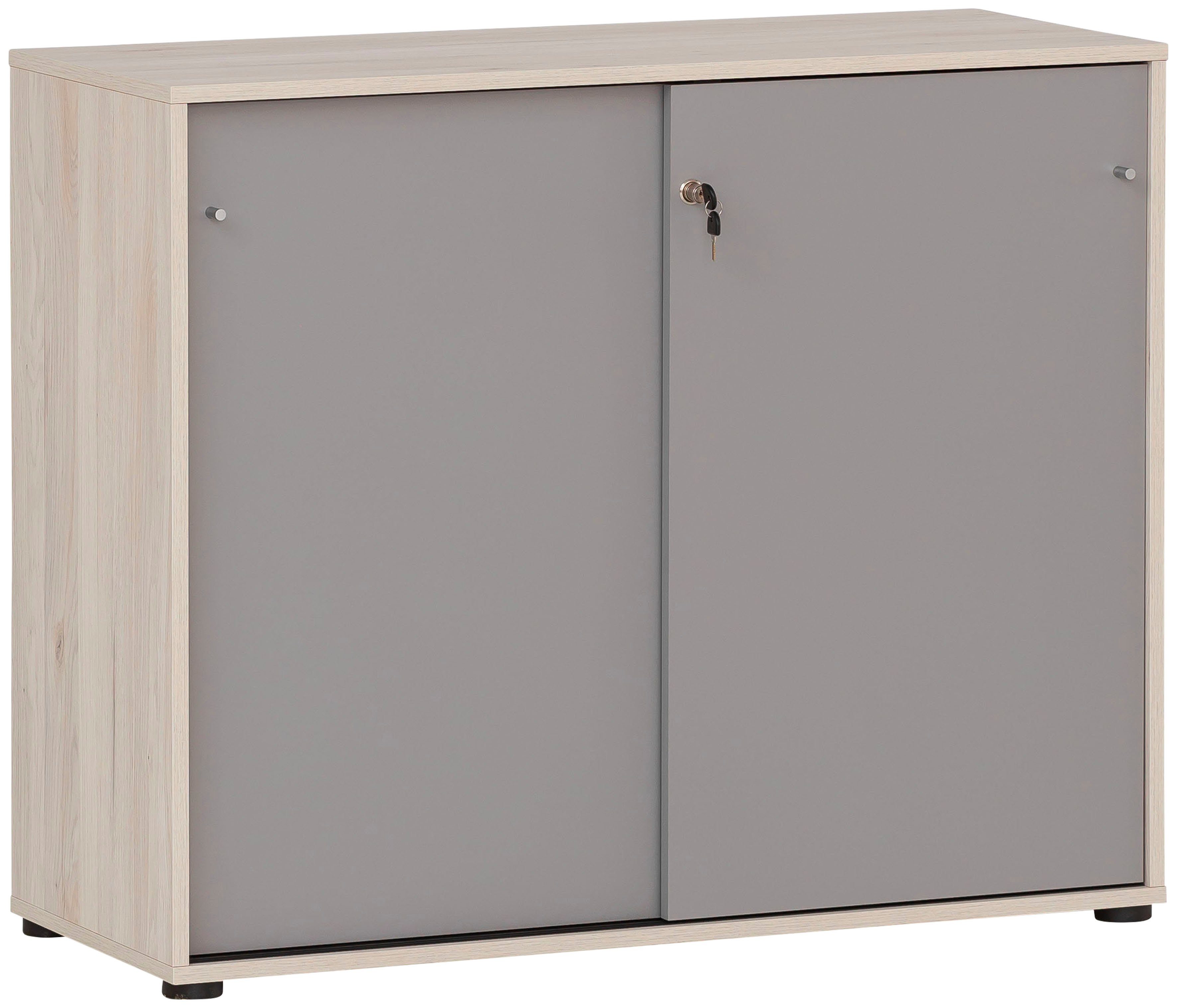 schildmeyer archiefkast serie 400 afsluitbaar, breedte 100 cm grijs