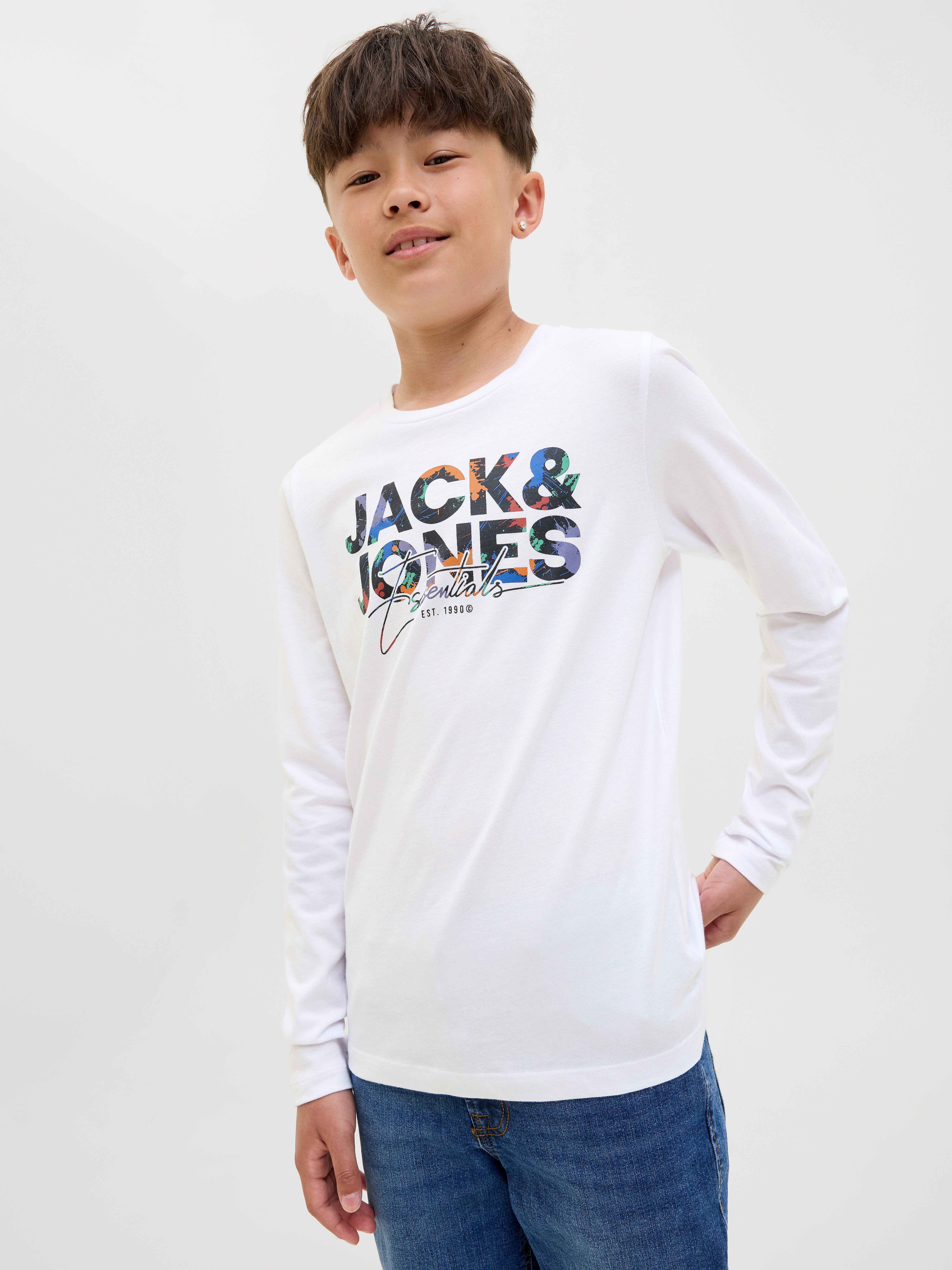 Jack & Jones Junior Shirt met lange mouwen