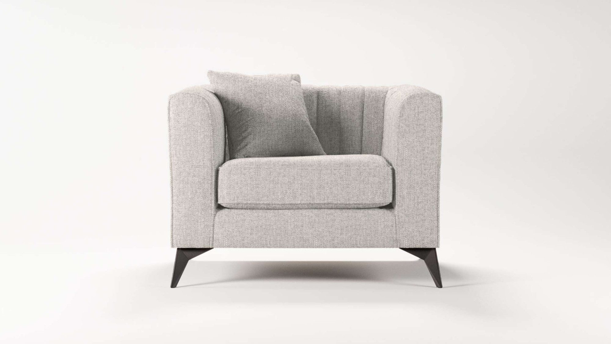 Places of Style Fauteuil MATTHEW loungestoel, afmetingen B/D/H: 99/86/74 cm