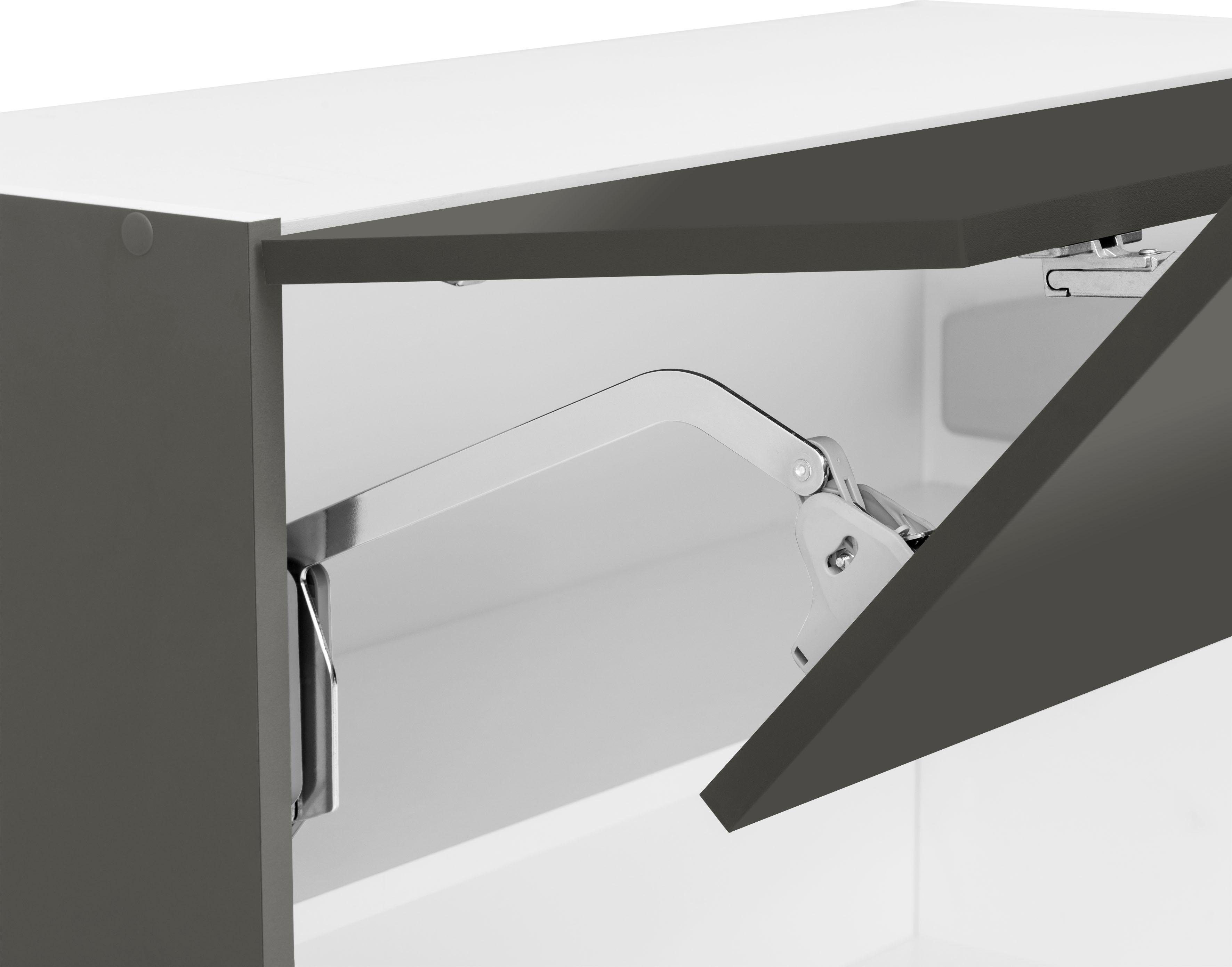 wiho Küchen Hangend kastje met vouwklep Cali Breedte 90-130 cm