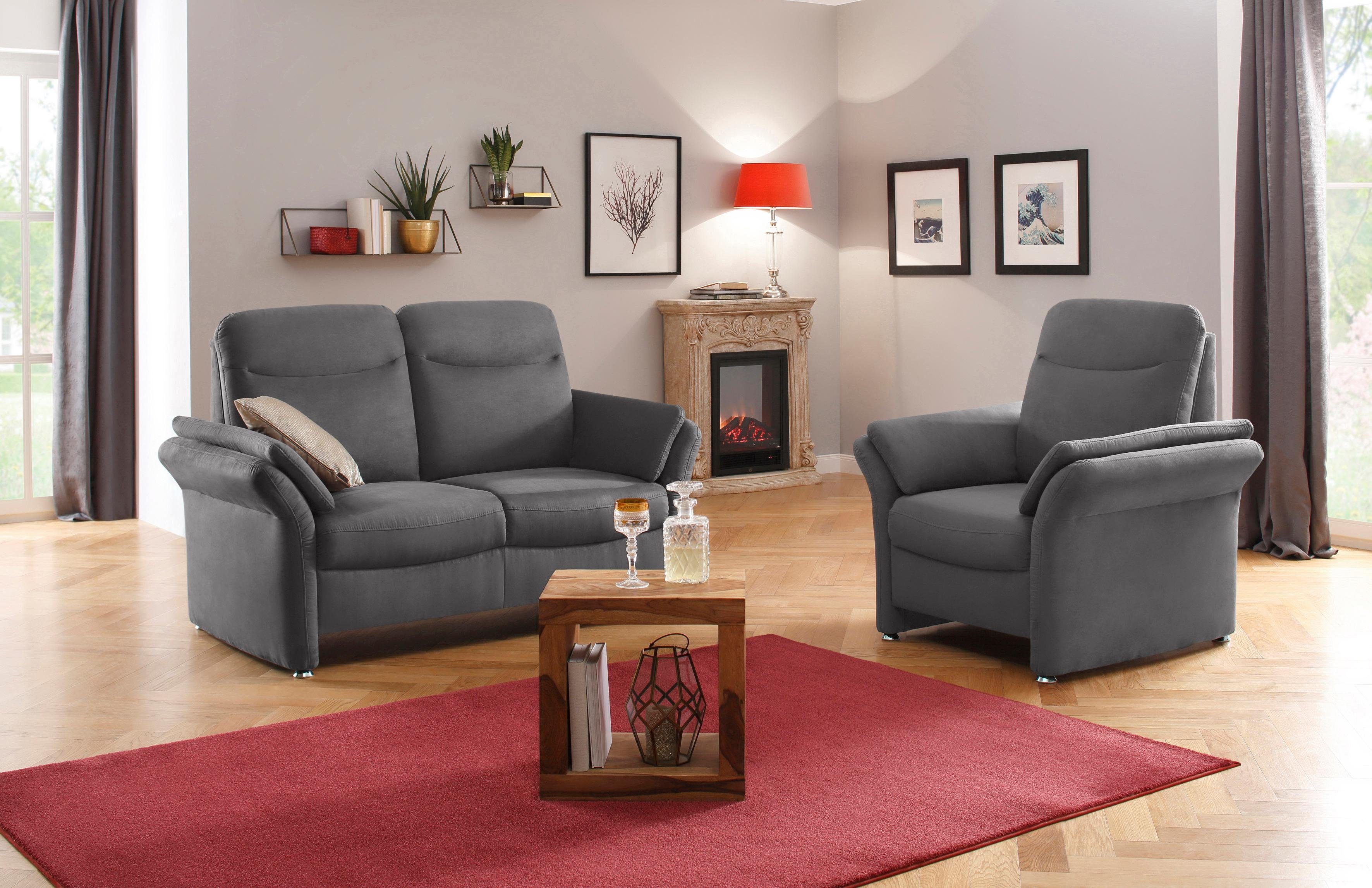 Home affaire Fauteuil Tahoma Binnenveringsinterieur, in 3 stofkwaliteiten