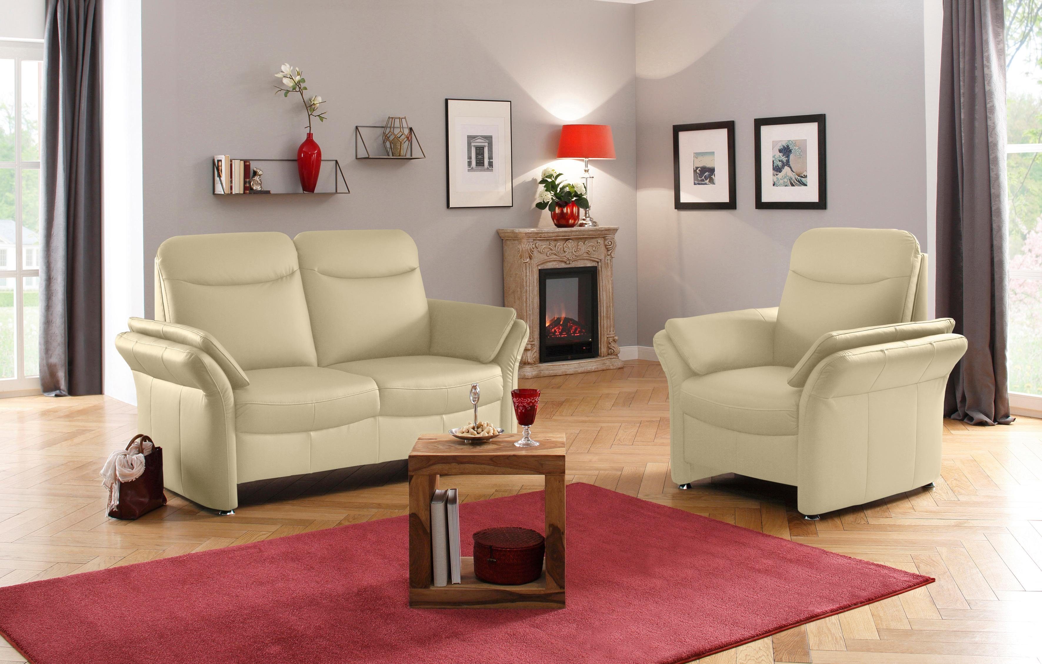 Home affaire Fauteuil Tahoma Binnenveringsinterieur, in 3 stofkwaliteiten