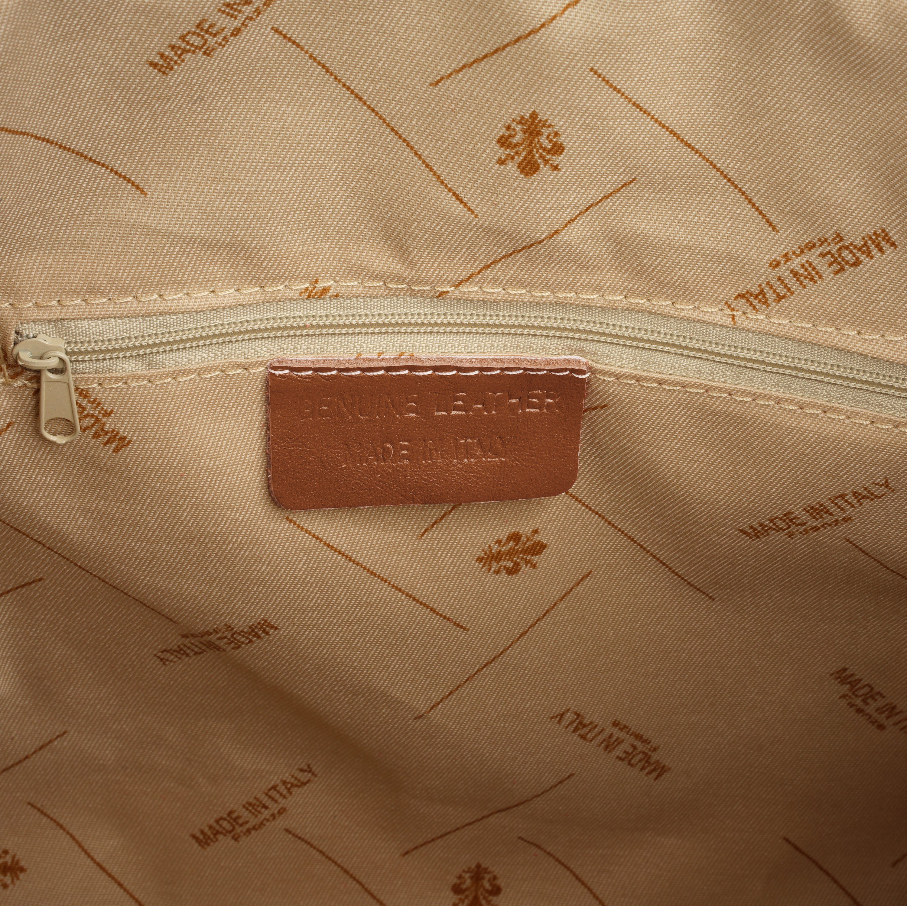 Cluty Tas echt leer, made in italy