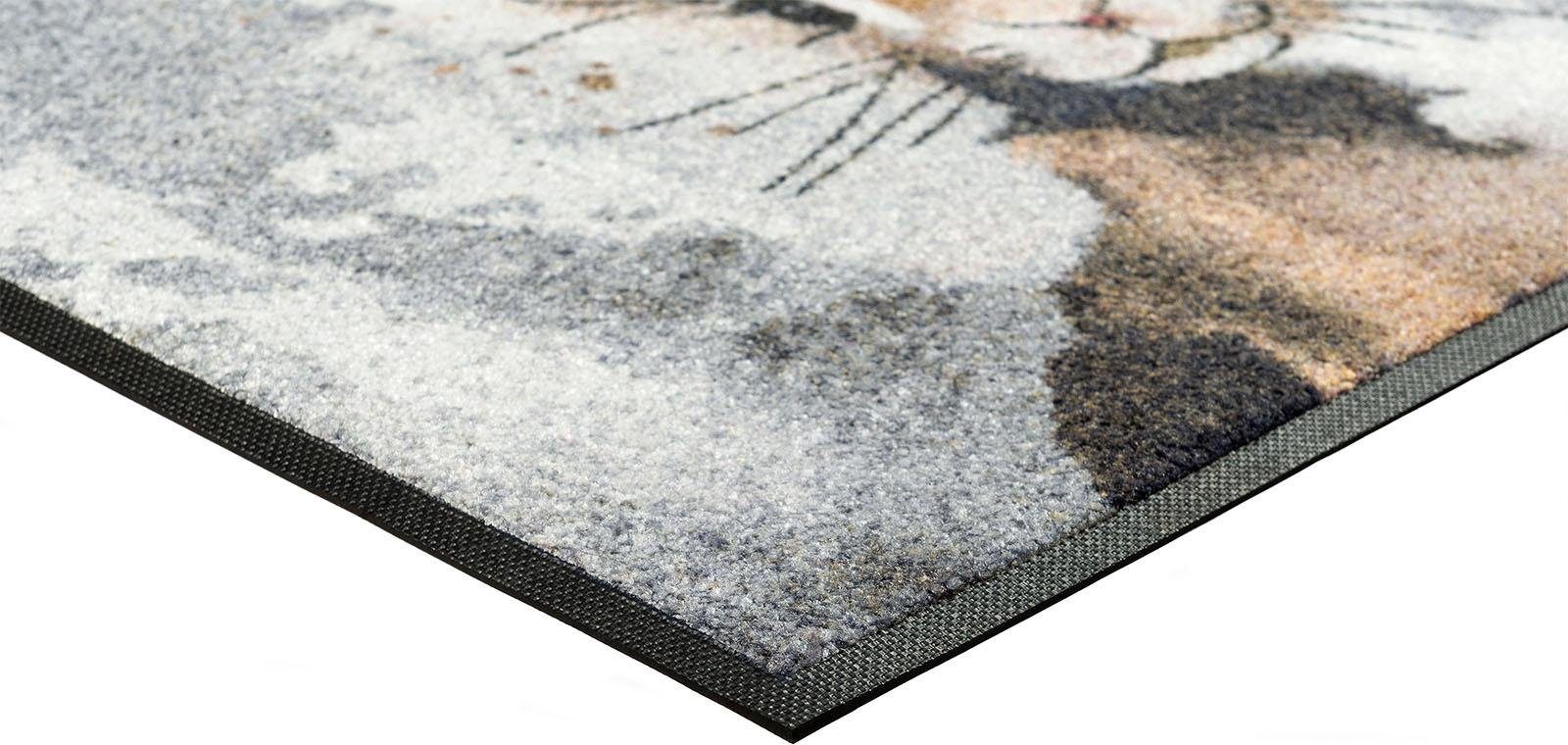 wash+dry by Kleen-Tex Mat Hopps Inloopmat, antislip, geschikt voor binnen en buiten, wasbaar