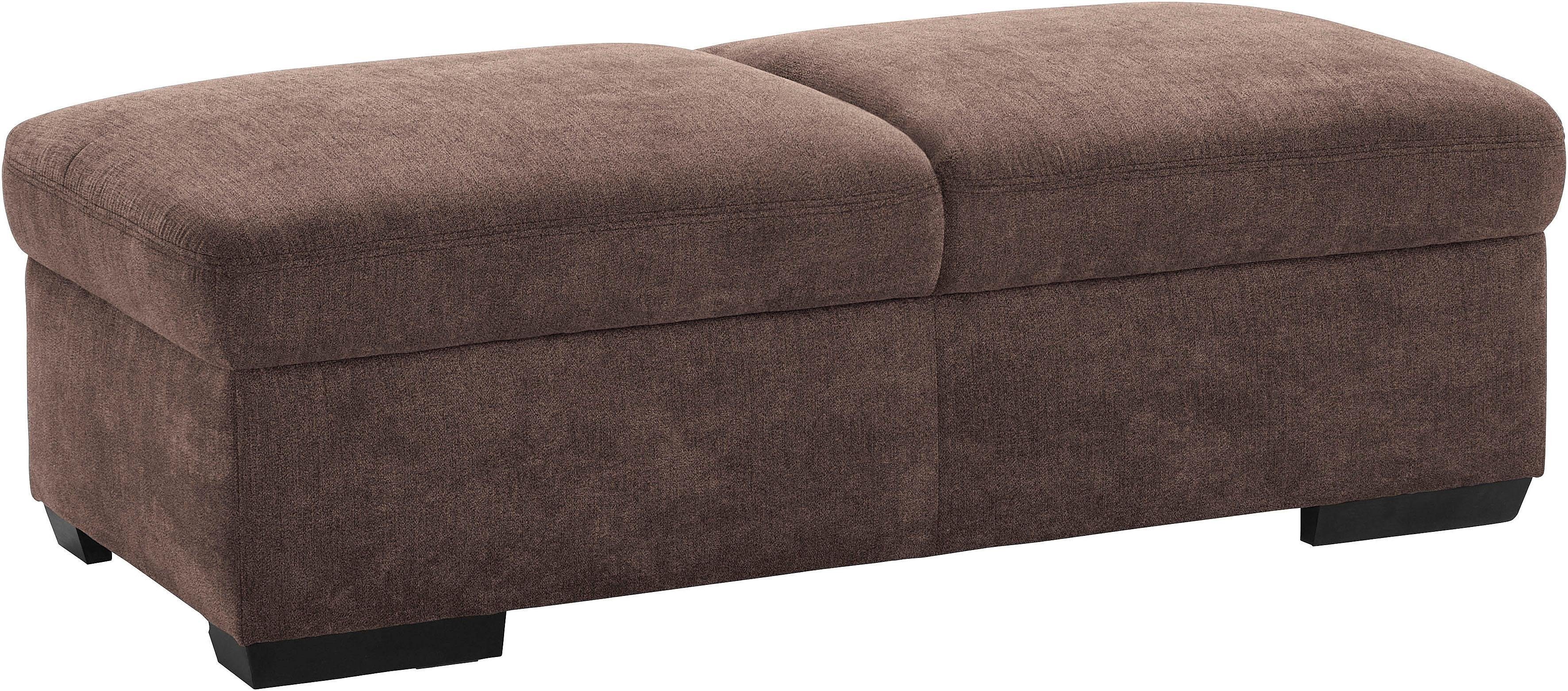 exxpo - sofa fashion Hocker Salerno, bankkruk met geweldig zitcomfort