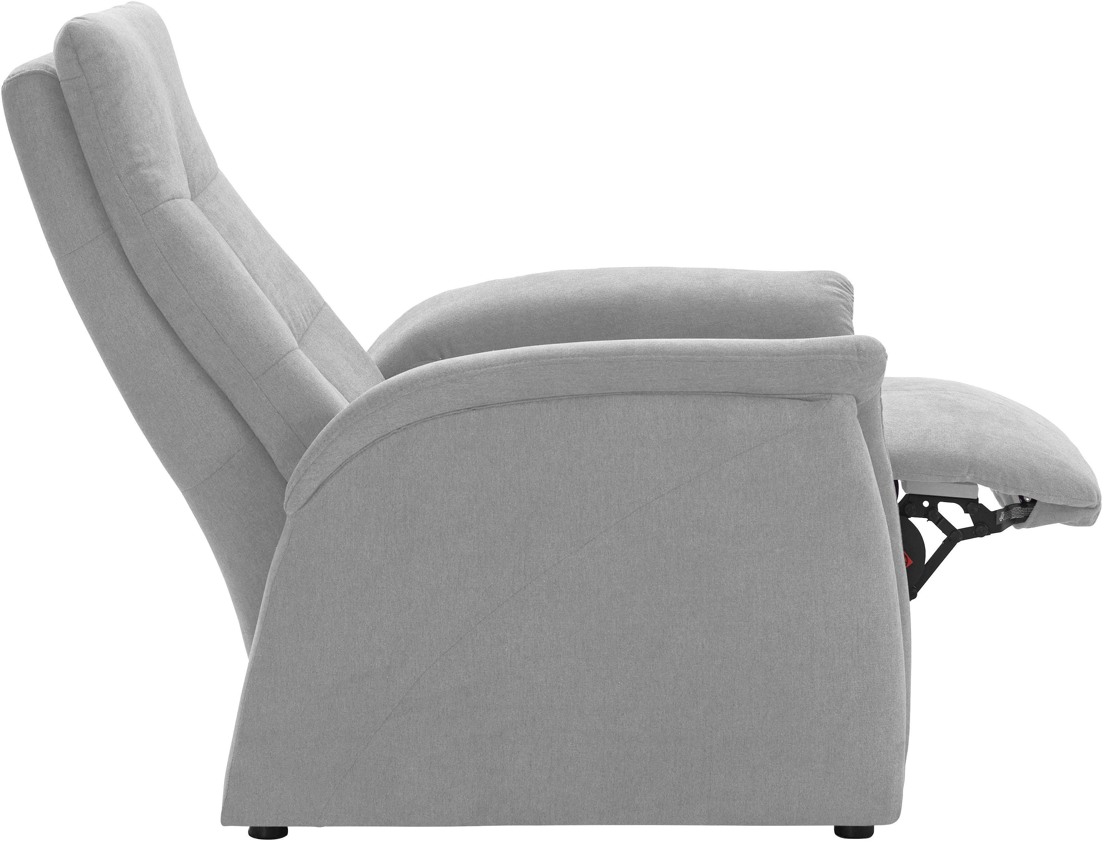 exxpo - sofa fashion Fauteuil Tivoli, hoge rugleuningstoel, relaxstoel, bioscoopstoel, comfortabel (set)