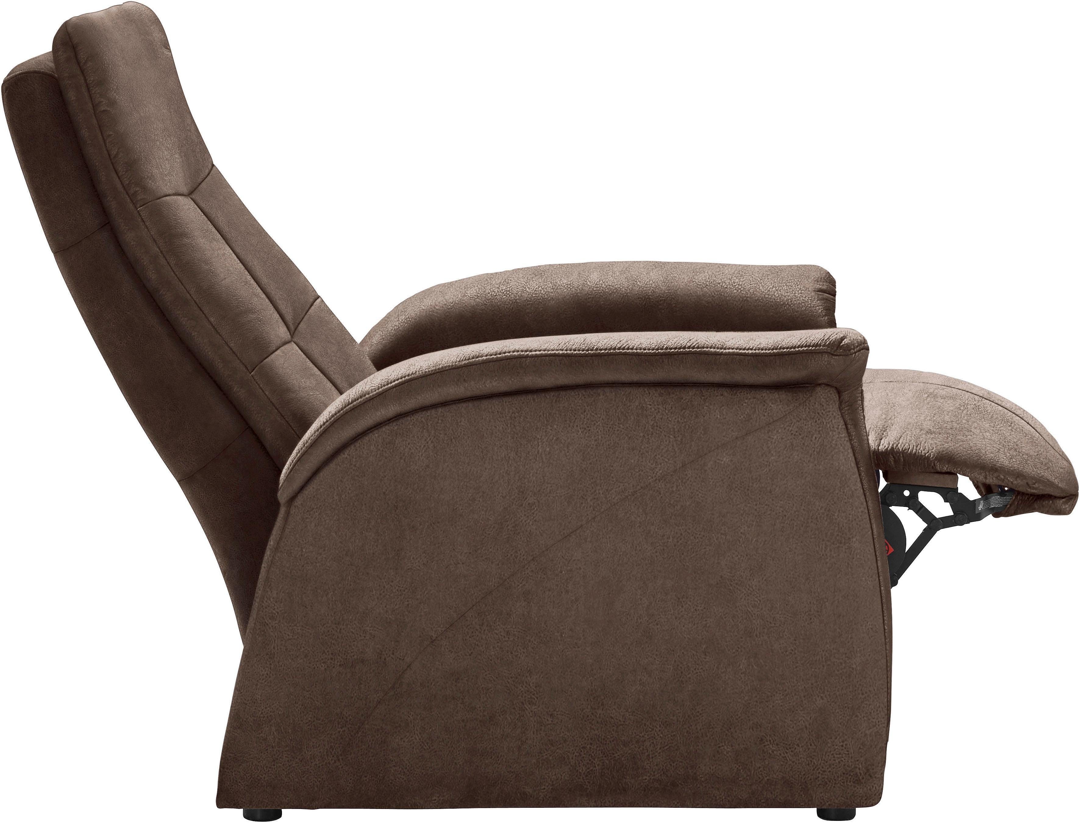 exxpo - sofa fashion Fauteuil Tivoli, hoge rugleuningstoel, relaxstoel, bioscoopstoel, comfortabel (set)