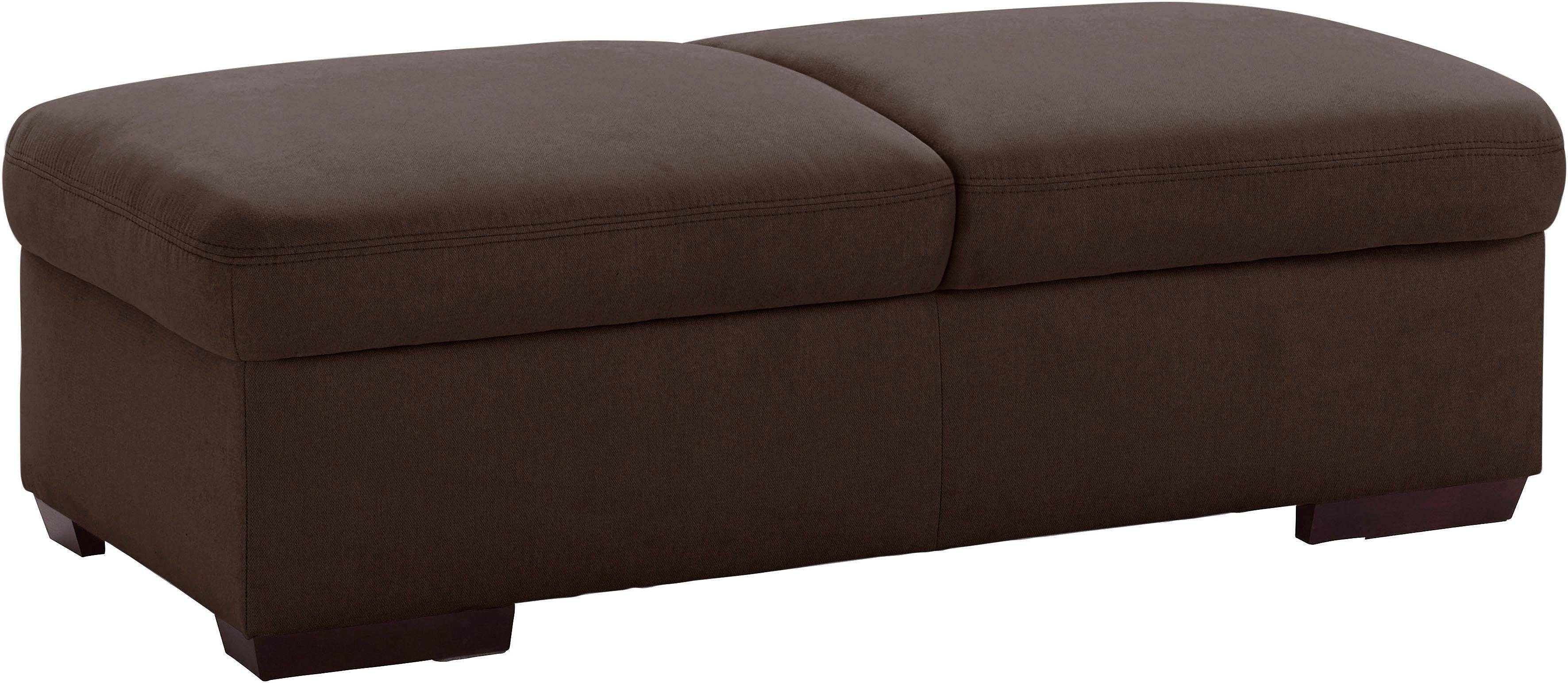 exxpo - sofa fashion Hocker Salerno, bankkruk met geweldig zitcomfort