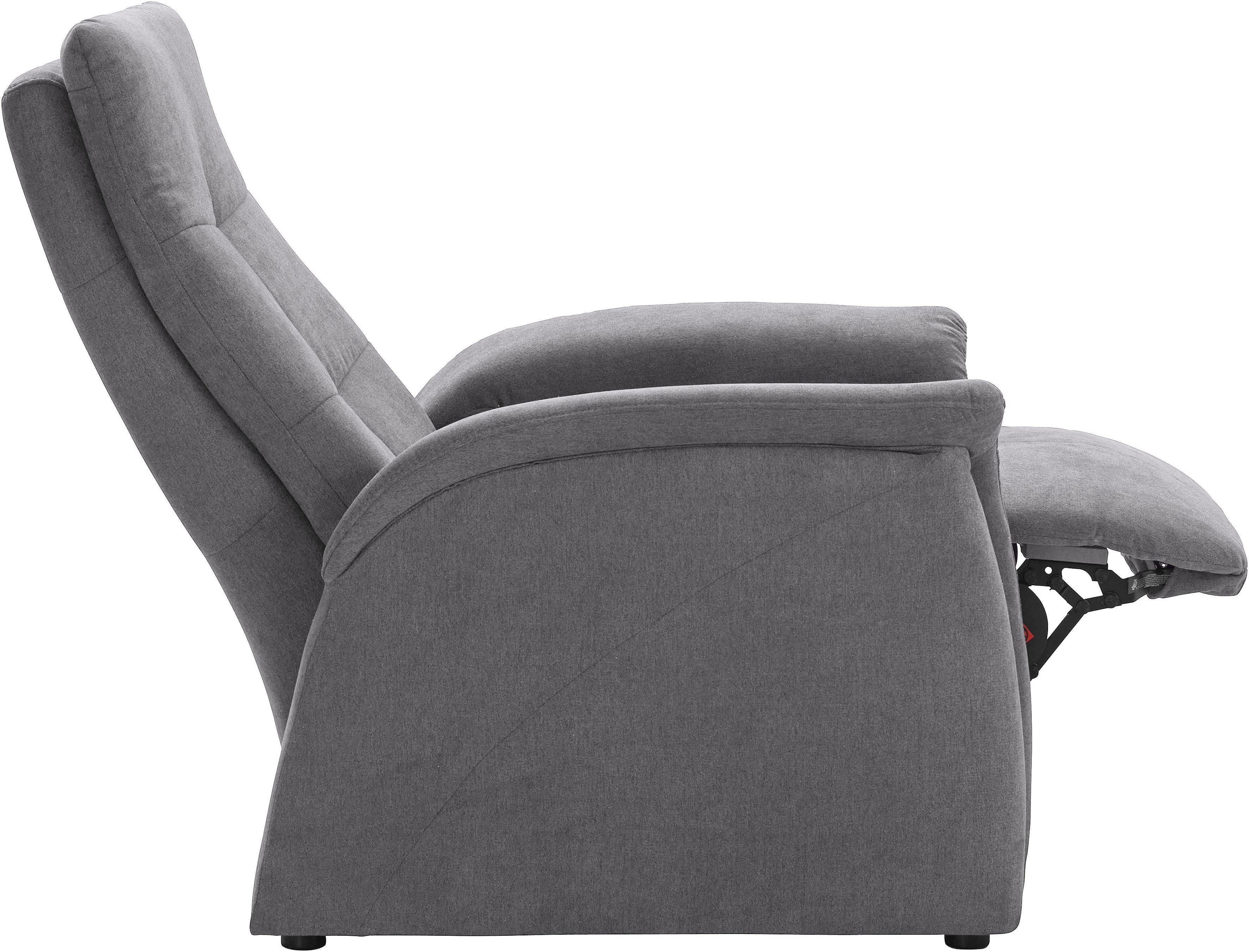 exxpo - sofa fashion Fauteuil Tivoli, hoge rugleuningstoel, relaxstoel, bioscoopstoel, comfortabel (set)