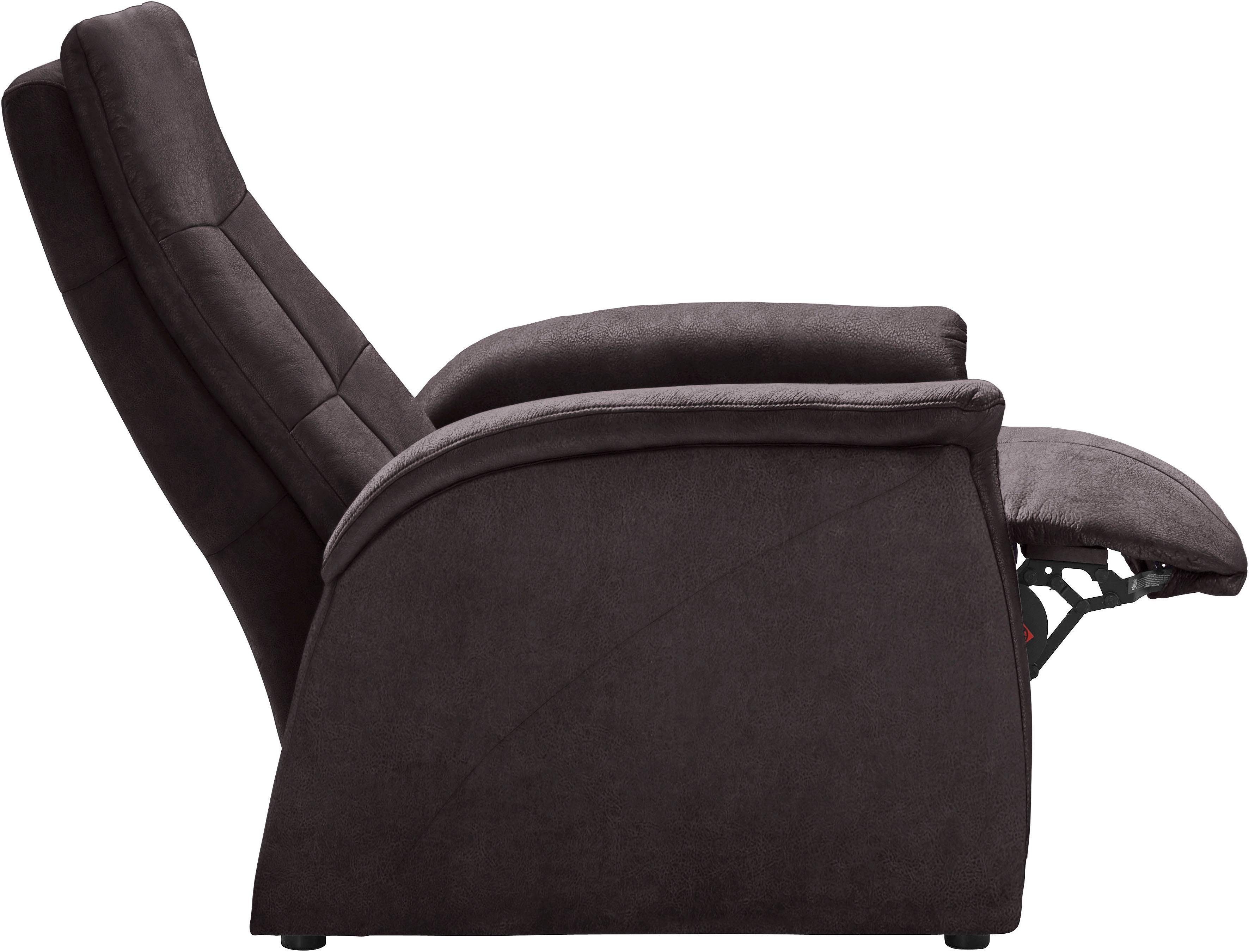 exxpo - sofa fashion Fauteuil Tivoli, hoge rugleuningstoel, relaxstoel, bioscoopstoel, comfortabel (set)