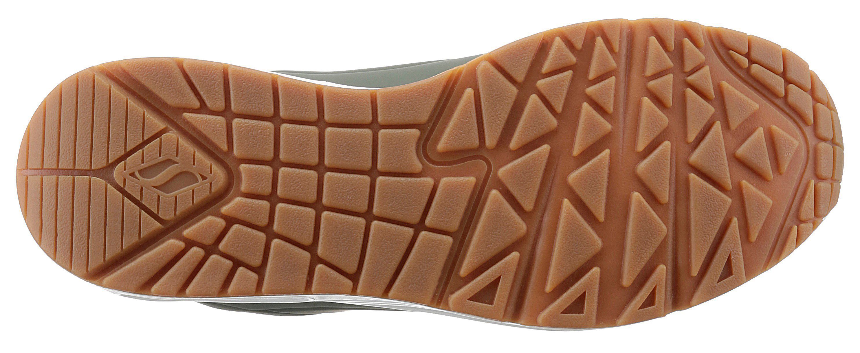 Skechers Sneakers Uno - Stand on Air Vrijetijdsschoen, lage schoen, veterschoen met air-cooled memory foam