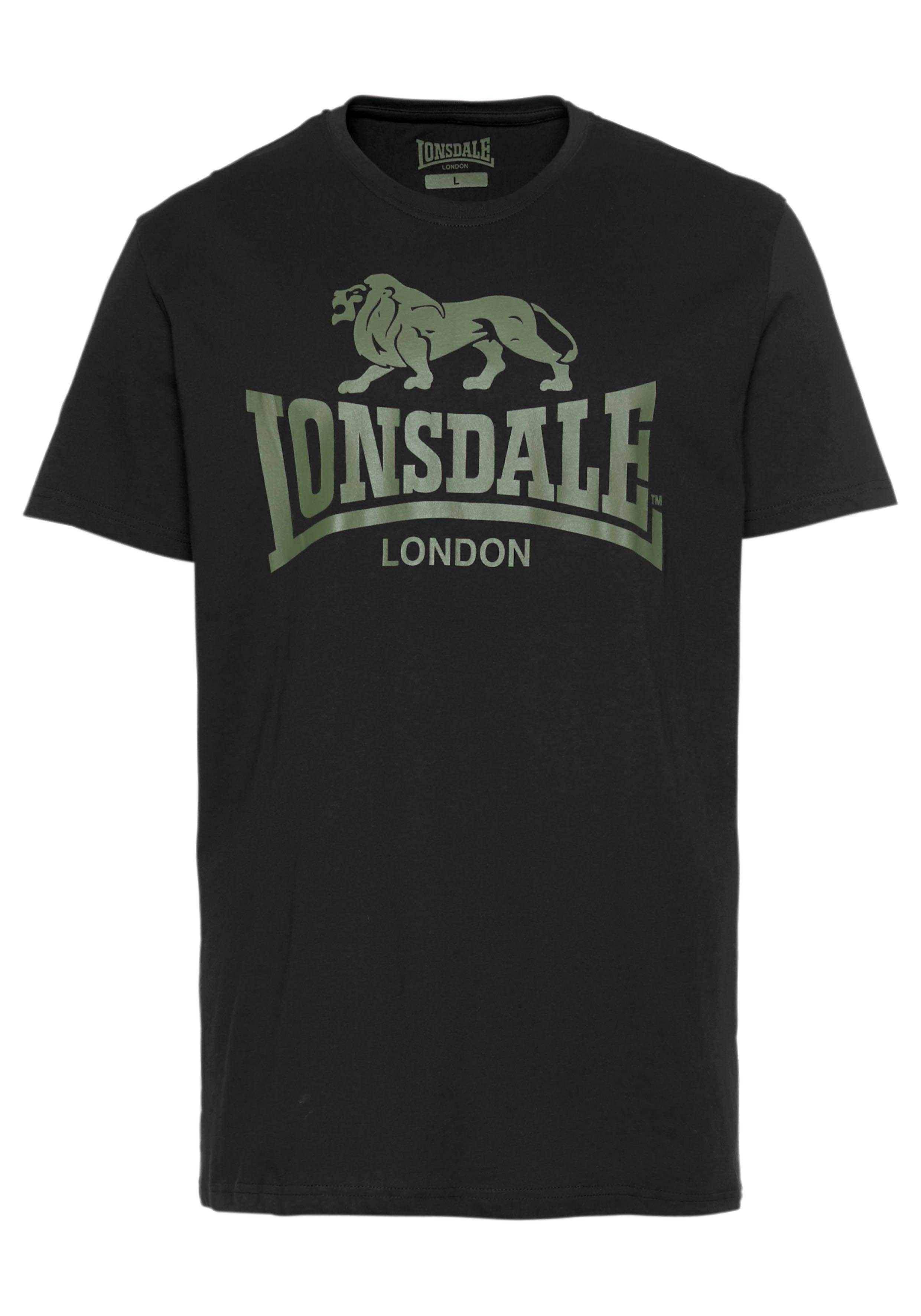 Lonsdale T-shirt BANGOR Set van 2 (2-delig, Set van 2)