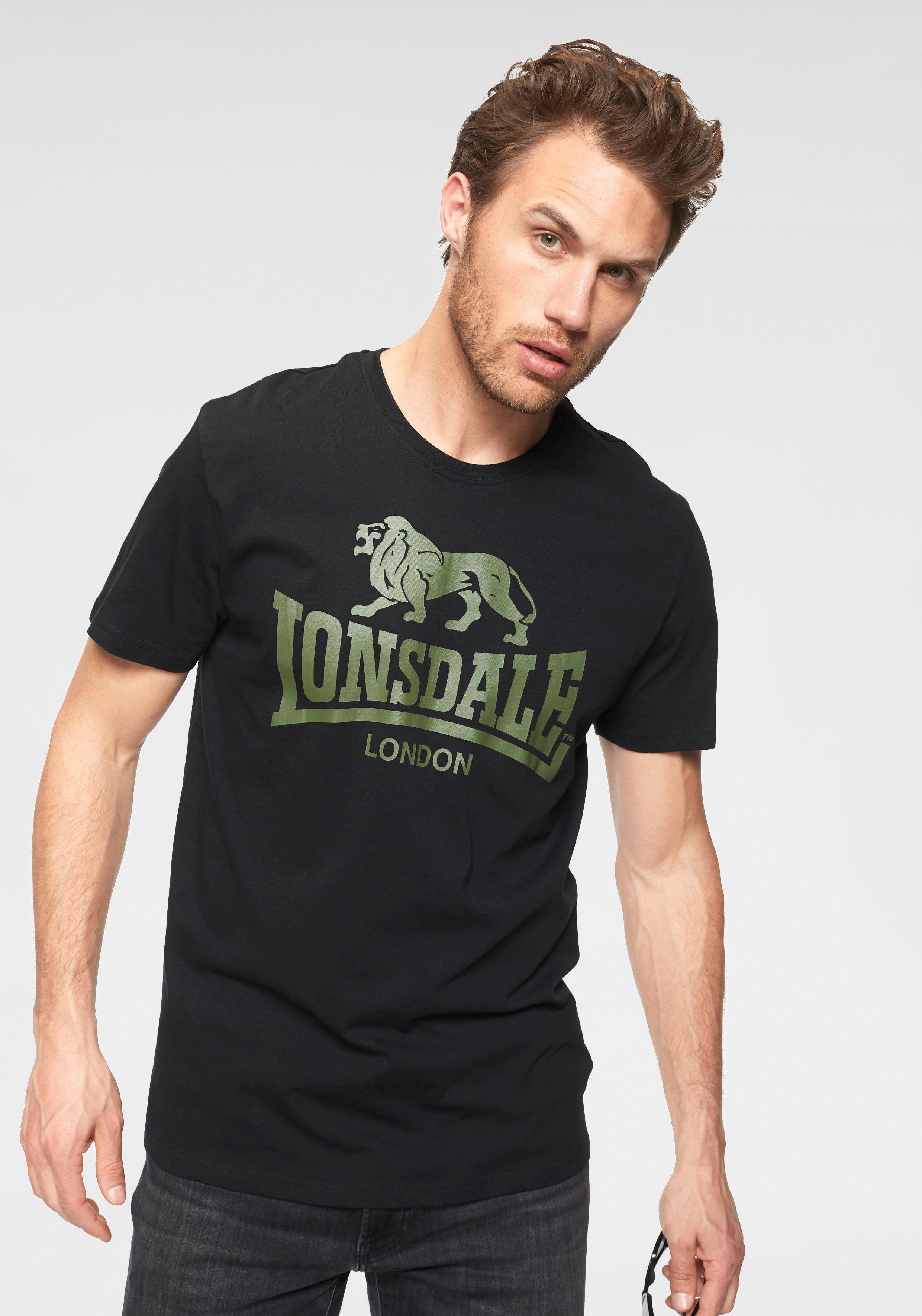 Lonsdale T-shirt BANGOR Set van 2 (2-delig, Set van 2)