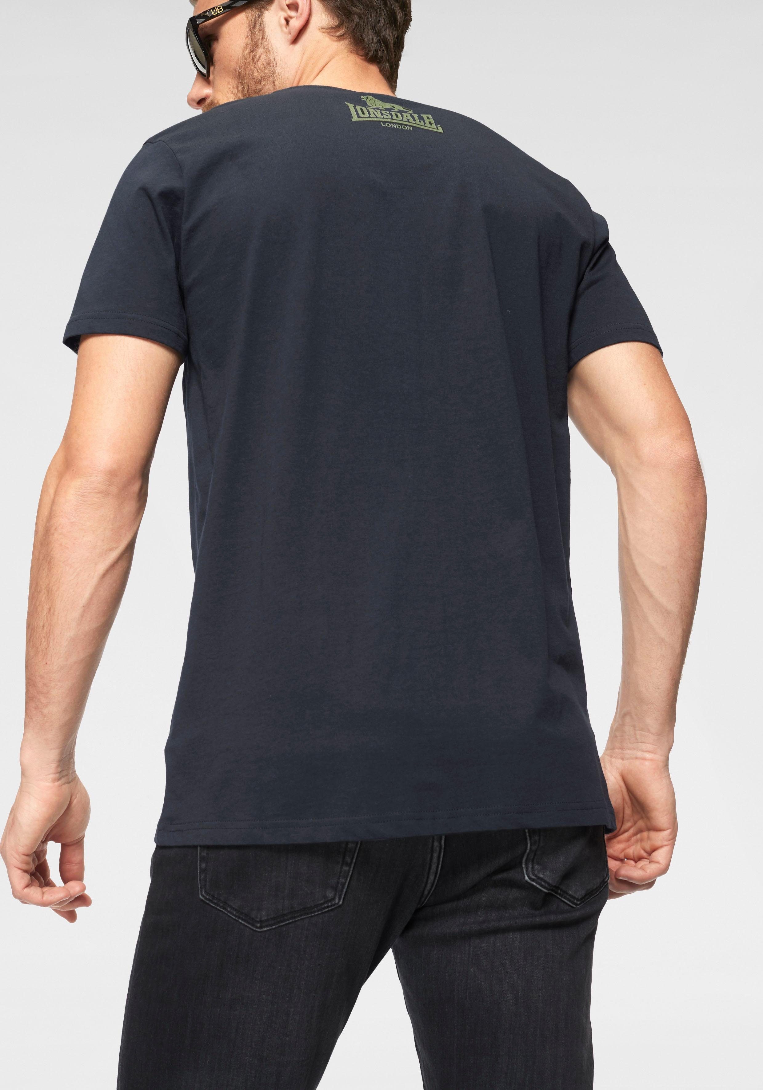 Lonsdale T-shirt BANGOR Set van 2 (2-delig, Set van 2)