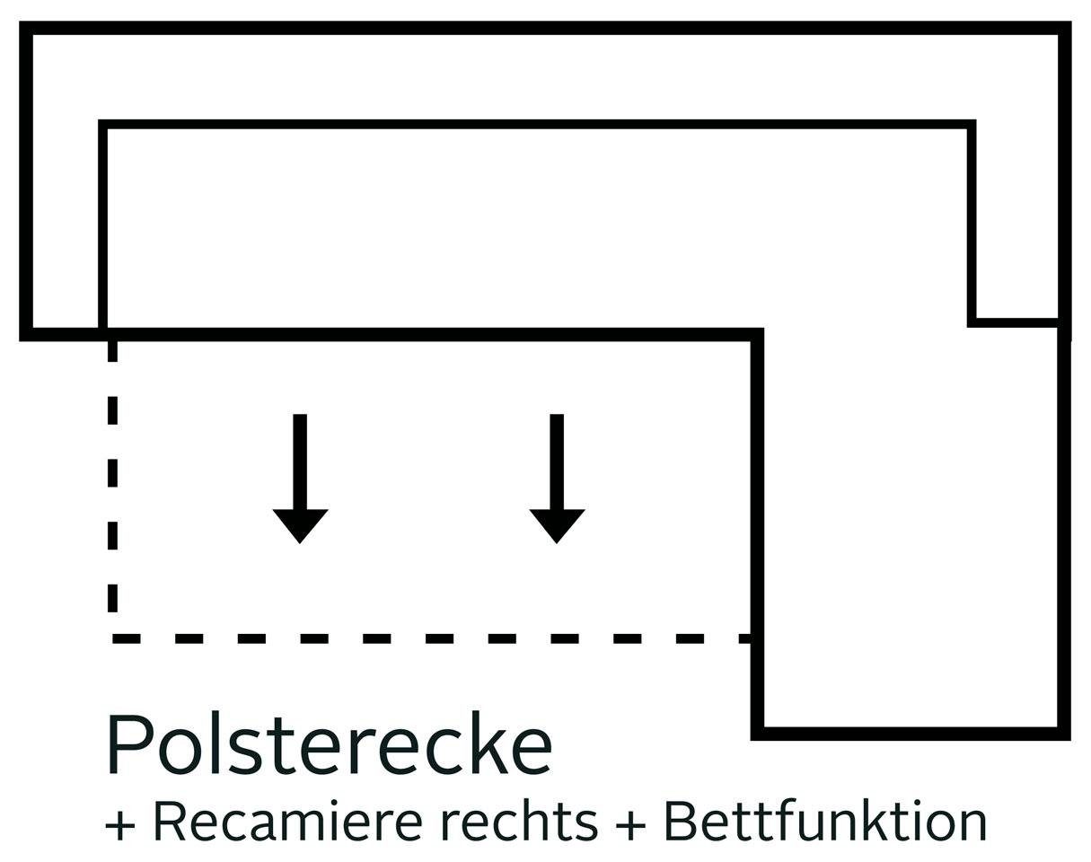 Home affaire Hoekbank TRIPLO optionele slaapbank met bedlade, afmetingen B/D/H: 234/164/89 cm