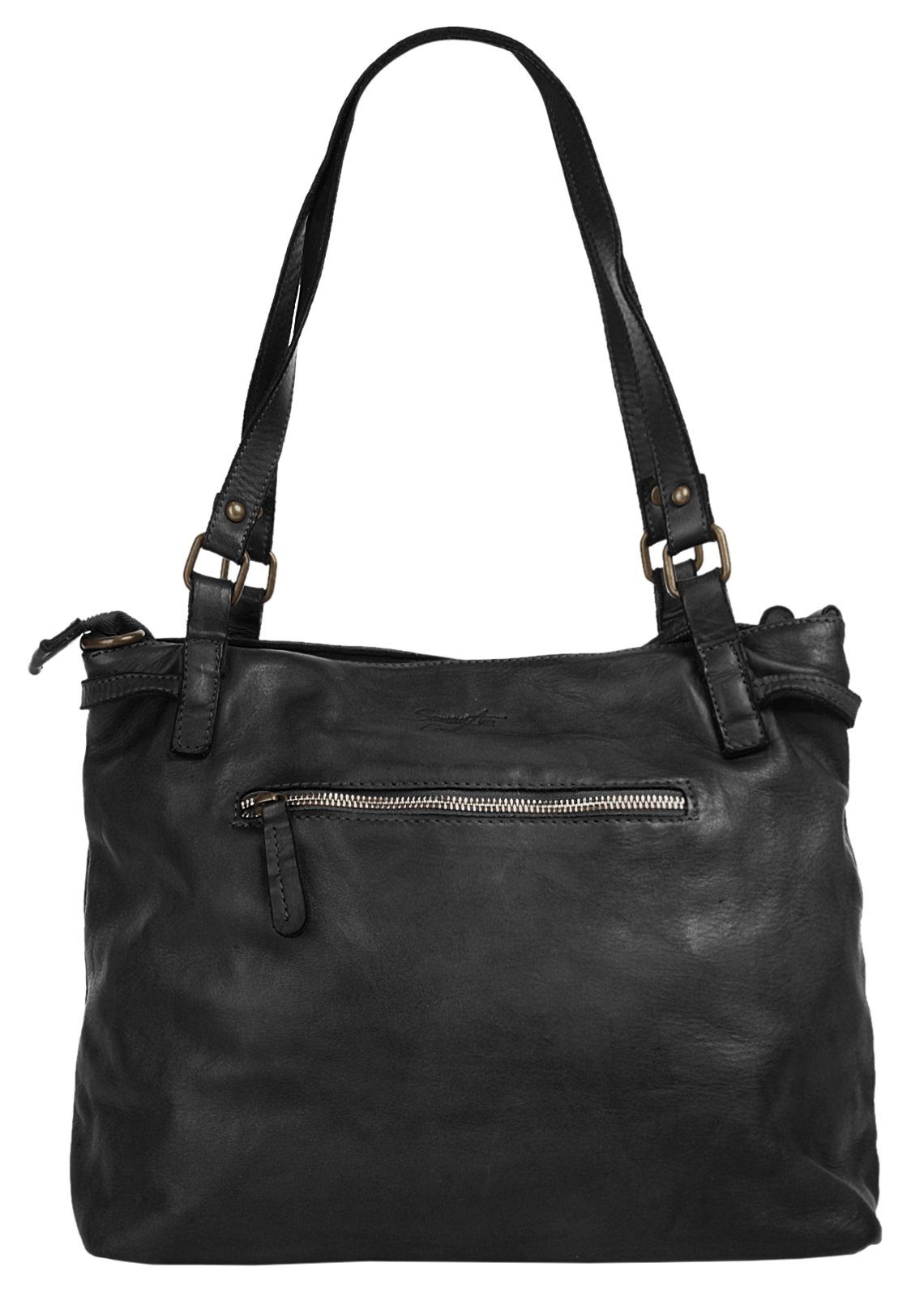 Samantha Look Shopper echt leer, made in italy