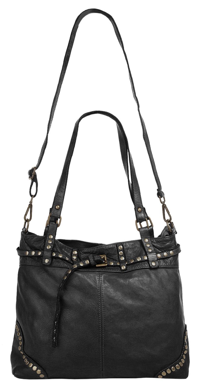 Samantha Look Shopper echt leer, made in italy