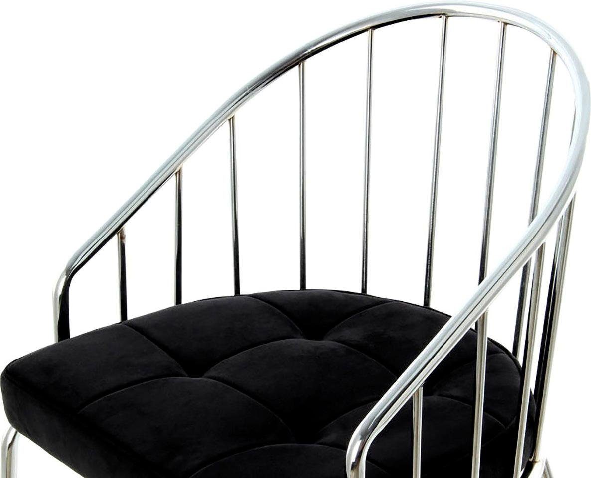 Kayoom Stoel Palma, minimalistische stoel, doorlopend frame van stevig metaal (1 stuk)