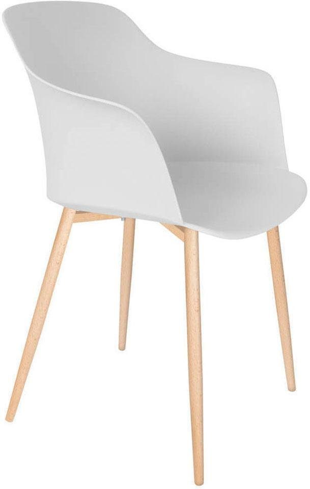 Kayoom Stoel Chester 110 4-set, eenvoudige vorm, geschikt voor elke woonruimte onderhoudsvriendelijk, comfortabel, eenvoudig afneembaar, eenvoudige vorm (set, 4 stuks)