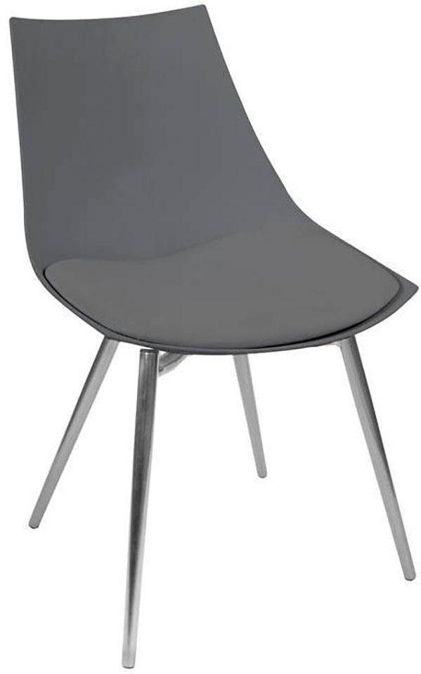 Kayoom Stoel Dakota 110 4-delige set, kunstleer bekleding, zitting van schuim ergonomisch, comfortabel, onderhoudsvriendelijk, kunstlederen bekleding