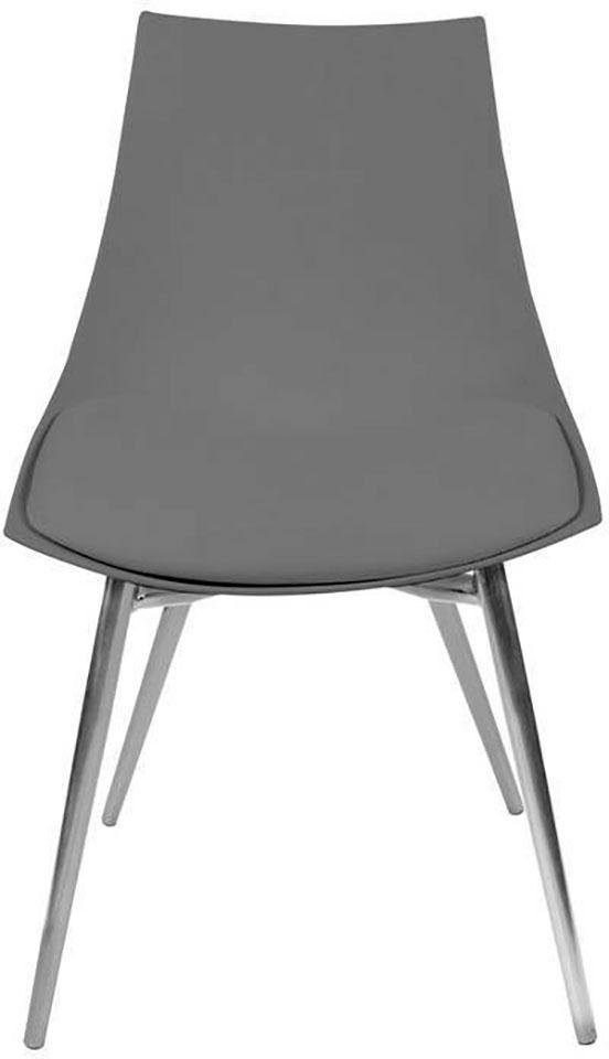 Kayoom Stoel Dakota 110 4-delige set, kunstleer bekleding, zitting van schuim ergonomisch, comfortabel, onderhoudsvriendelijk, kunstlederen bekleding