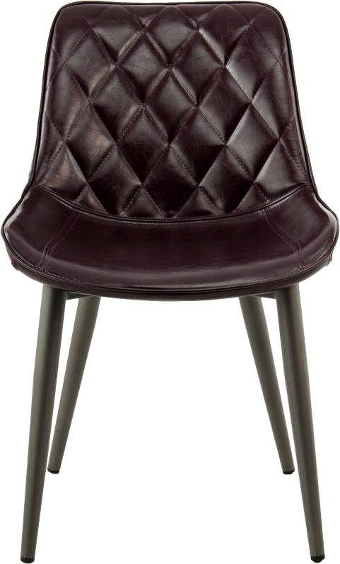 Kayoom Stoel Cecil 110 2-delige set, moderne kleuren, rugleuning met stijlvol stikpatroon