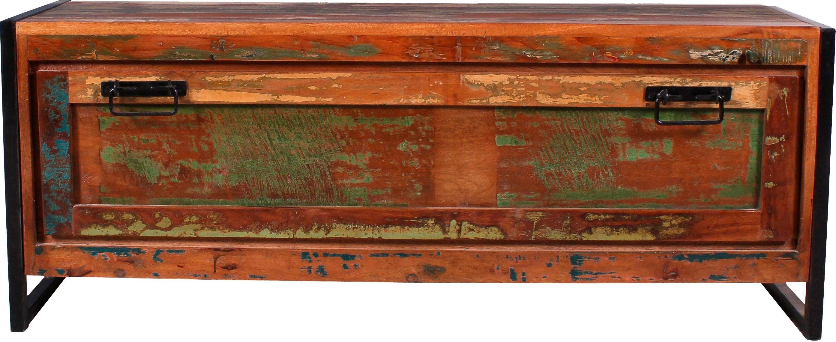 SIT Schoenenkast Bali van gerecycled hout, shabby chic, vintage