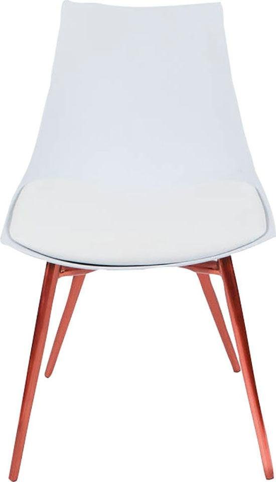 Kayoom Stoel Dakota 110 4-delige set, kunstleer bekleding, zitting van schuim ergonomisch, comfortabel, onderhoudsvriendelijk, kunstlederen bekleding