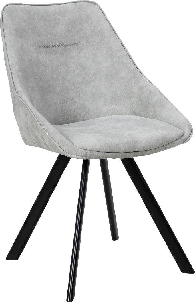 Kayoom Stoel Cowboy 110 2-delige set, eetkamerstoel met aangenaam gewatteerde rug en zitting (set, 2 stuks)