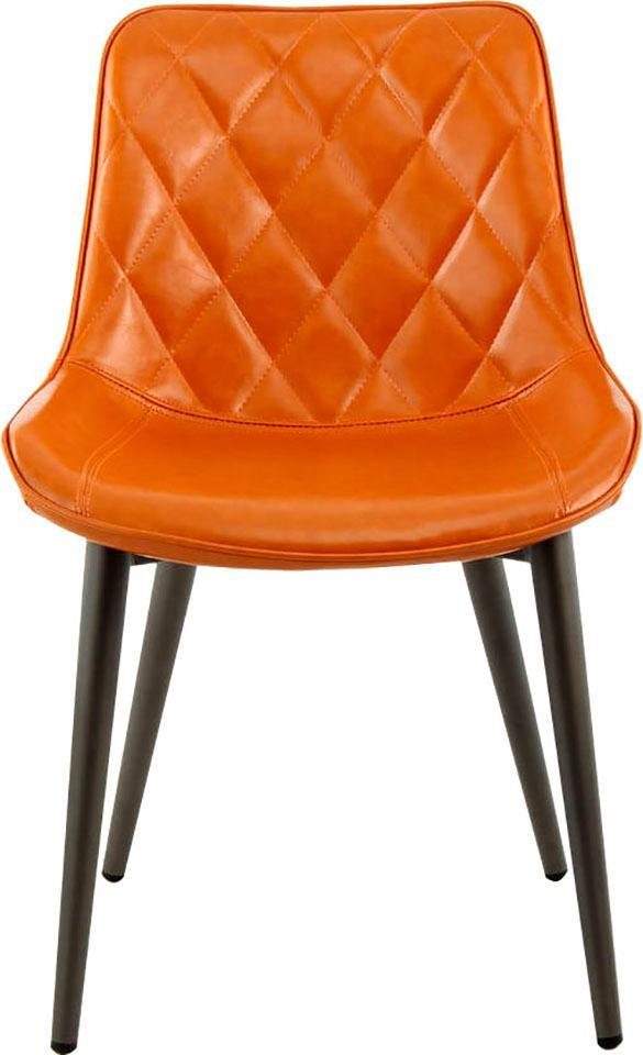 Kayoom Stoel Cecil 110 2-delige set, moderne kleuren, rugleuning met stijlvol stikpatroon