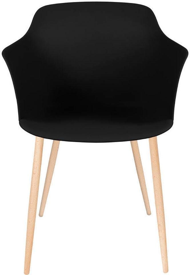 Kayoom Stoel Chester 110 4-set, eenvoudige vorm, geschikt voor elke woonruimte onderhoudsvriendelijk, comfortabel, eenvoudig afneembaar, eenvoudige vorm (set, 4 stuks)